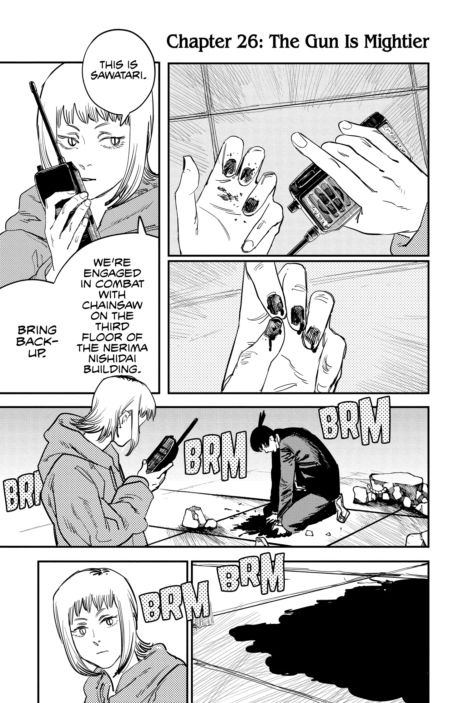 Chainsaw Man Manga, chapter Vol 4, page 8