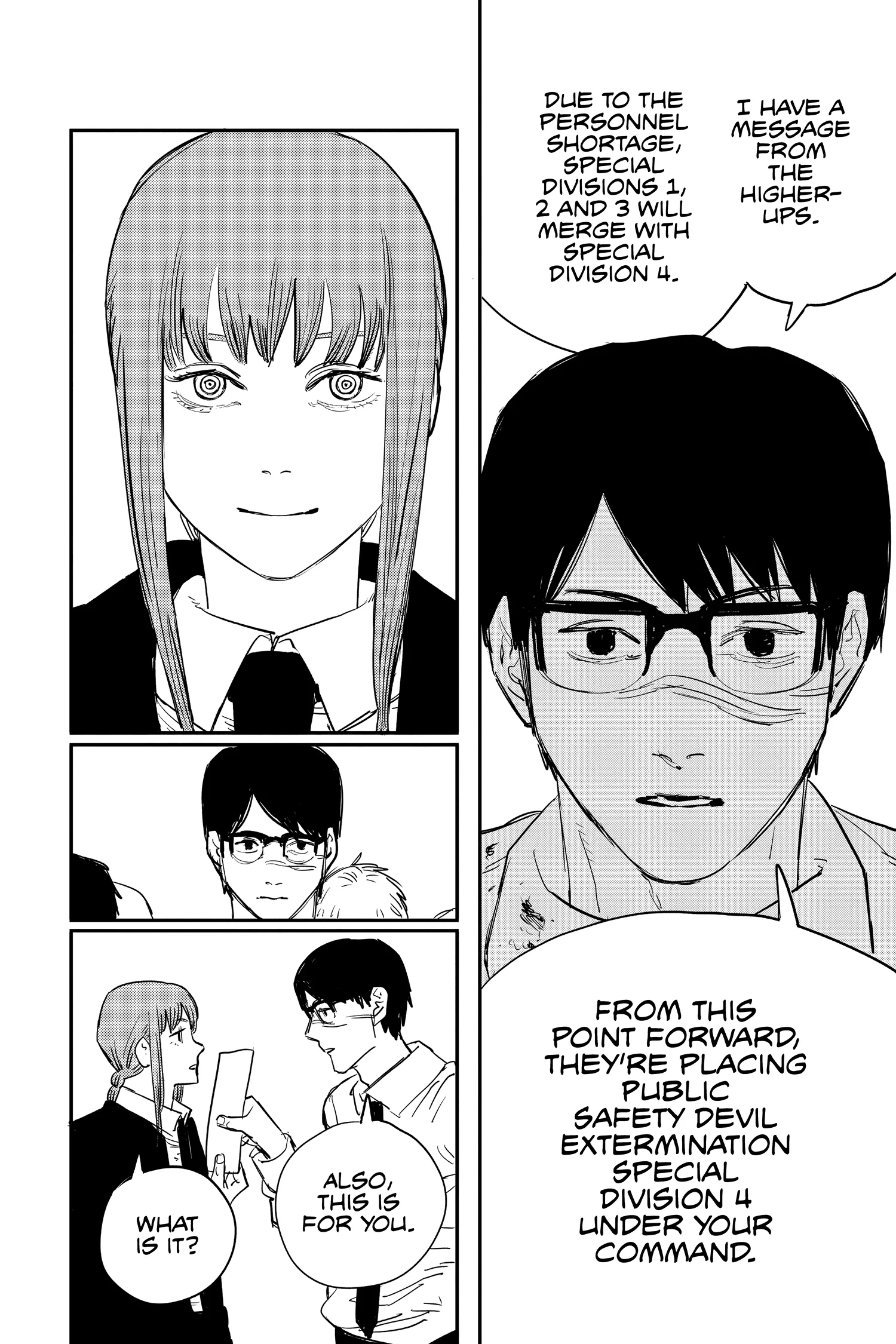 Chainsaw Man Manga, chapter Vol 4, page 62