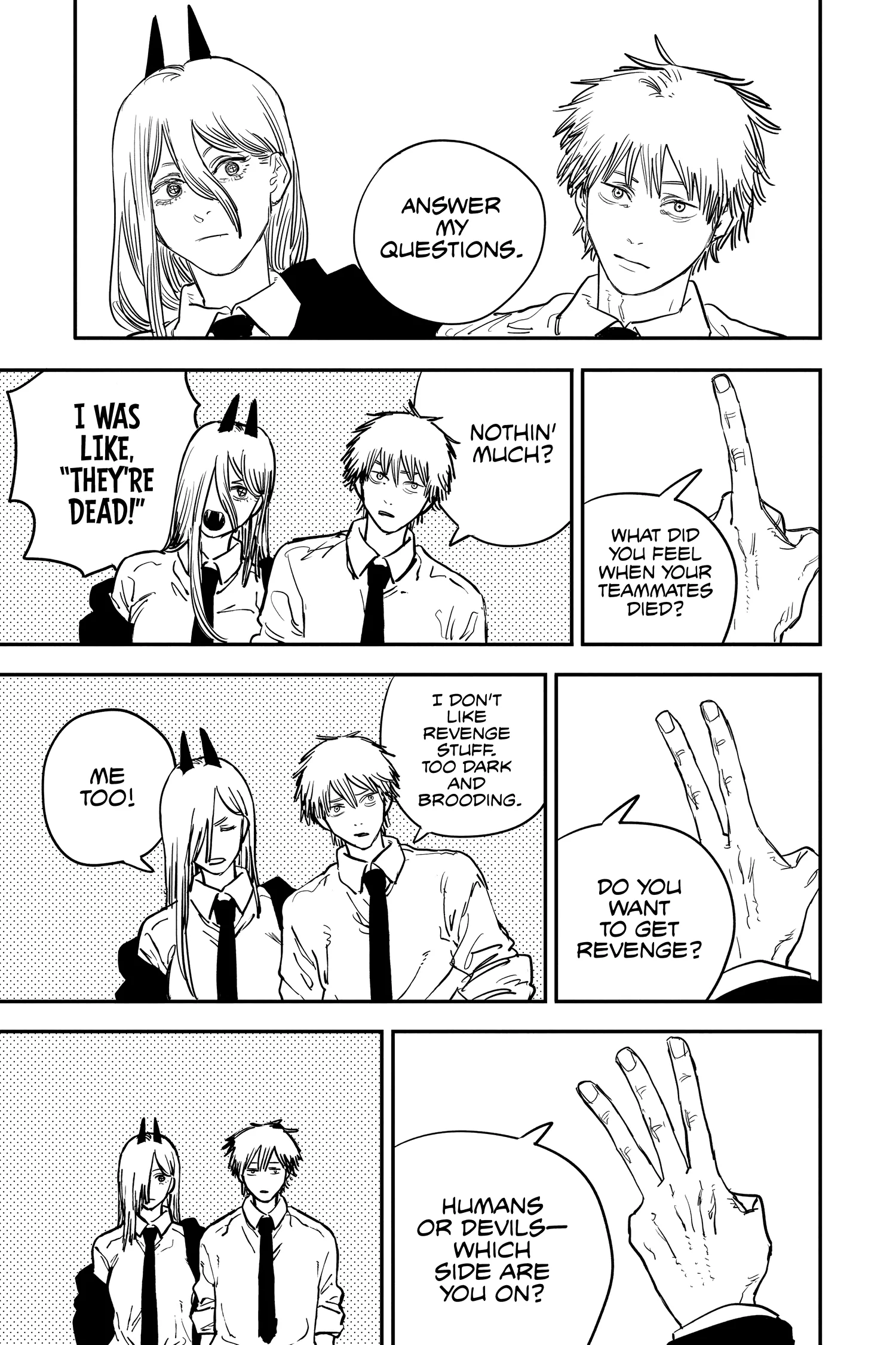 Chainsaw Man Manga, chapter Vol 4, page 83