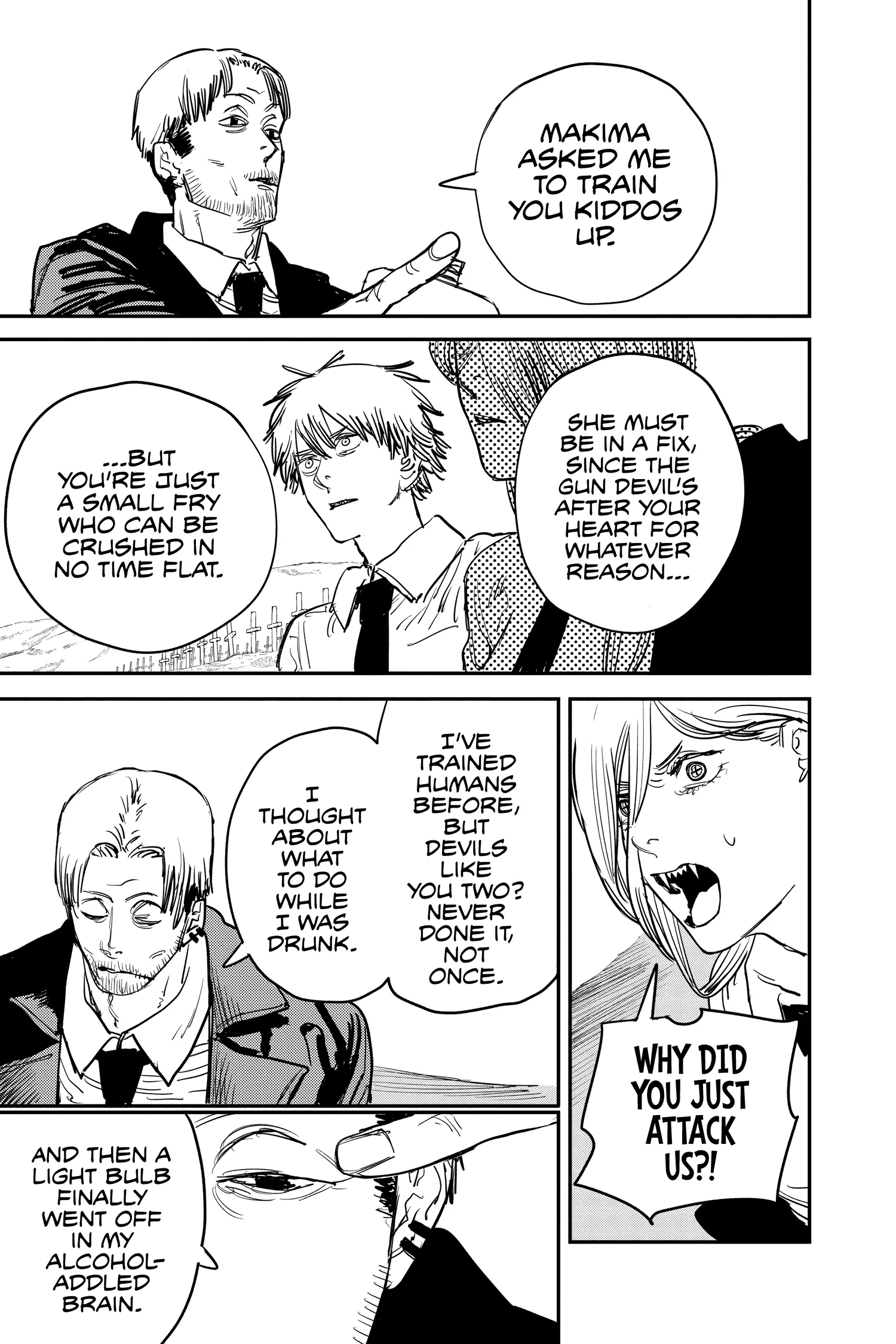 Chainsaw Man Manga, chapter Vol 4, page 91