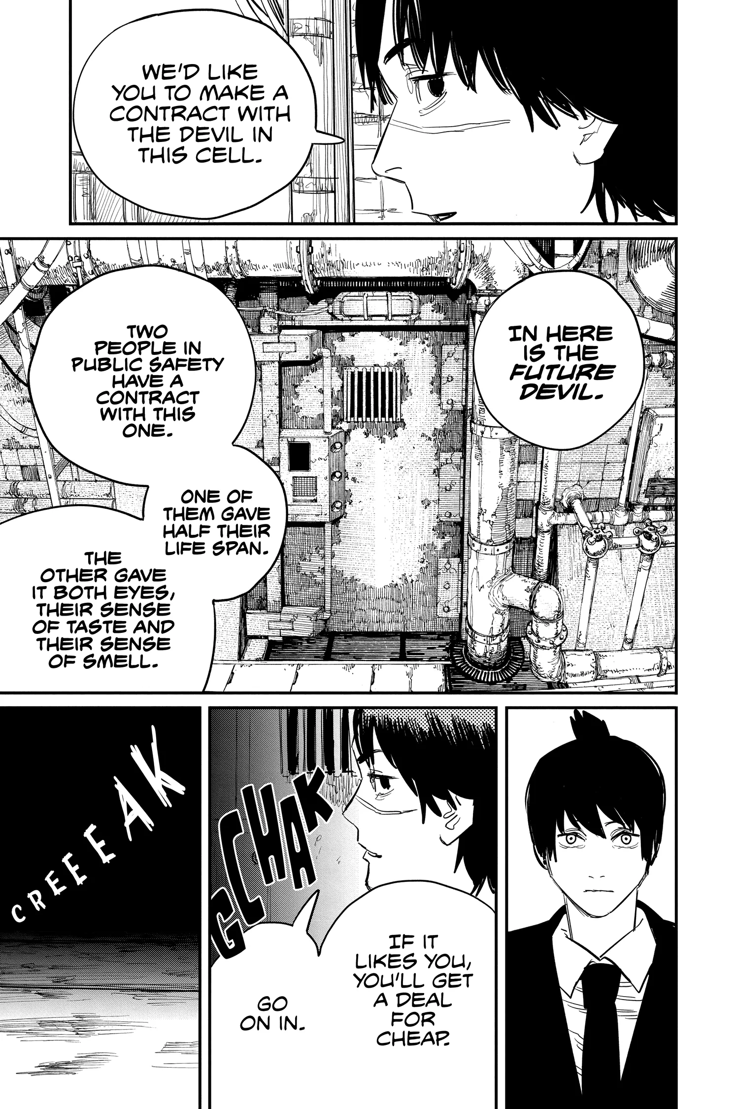 Chainsaw Man Manga, chapter Vol 4, page 125