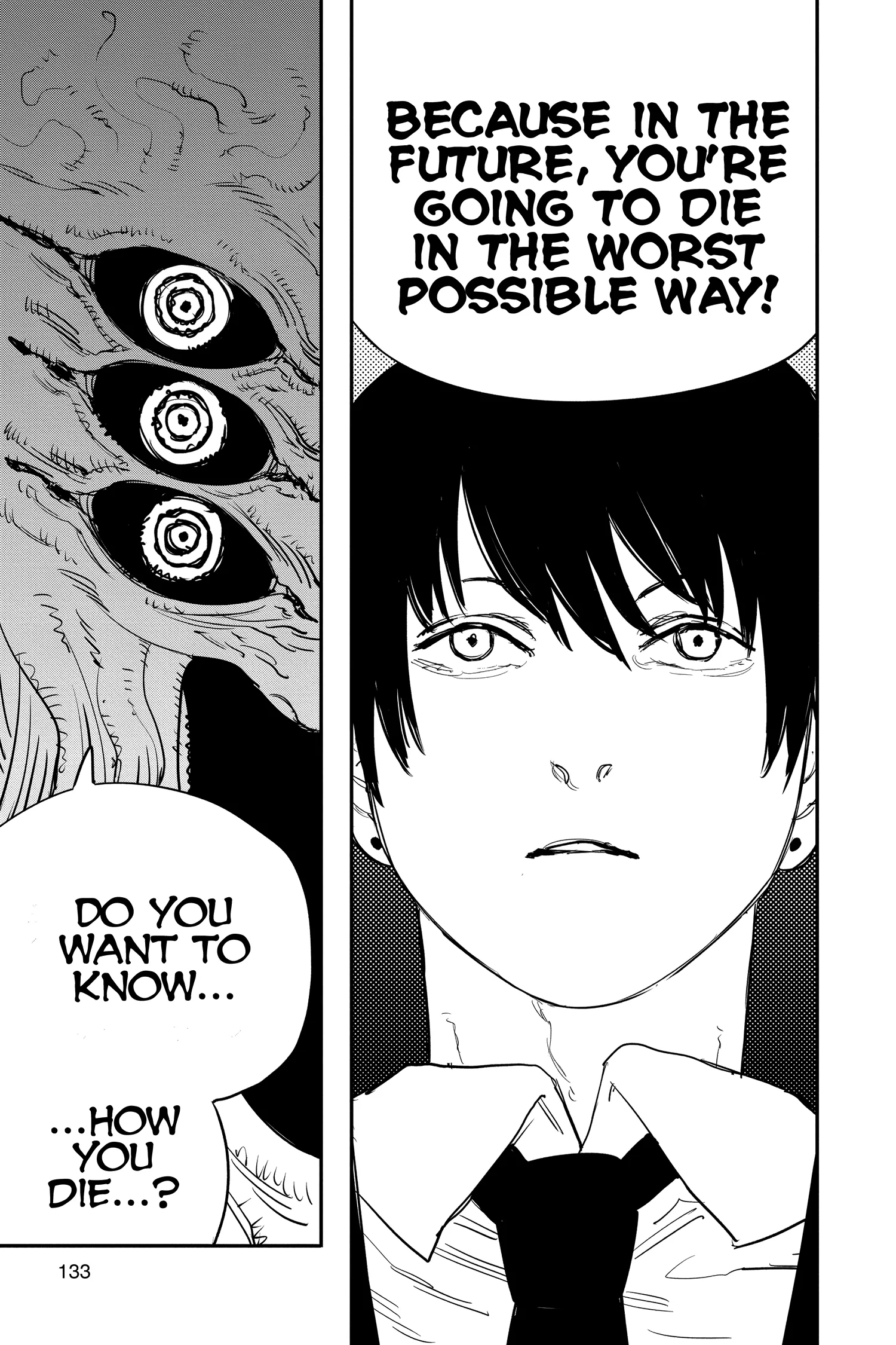 Chainsaw Man Manga, chapter Vol 4, page 133