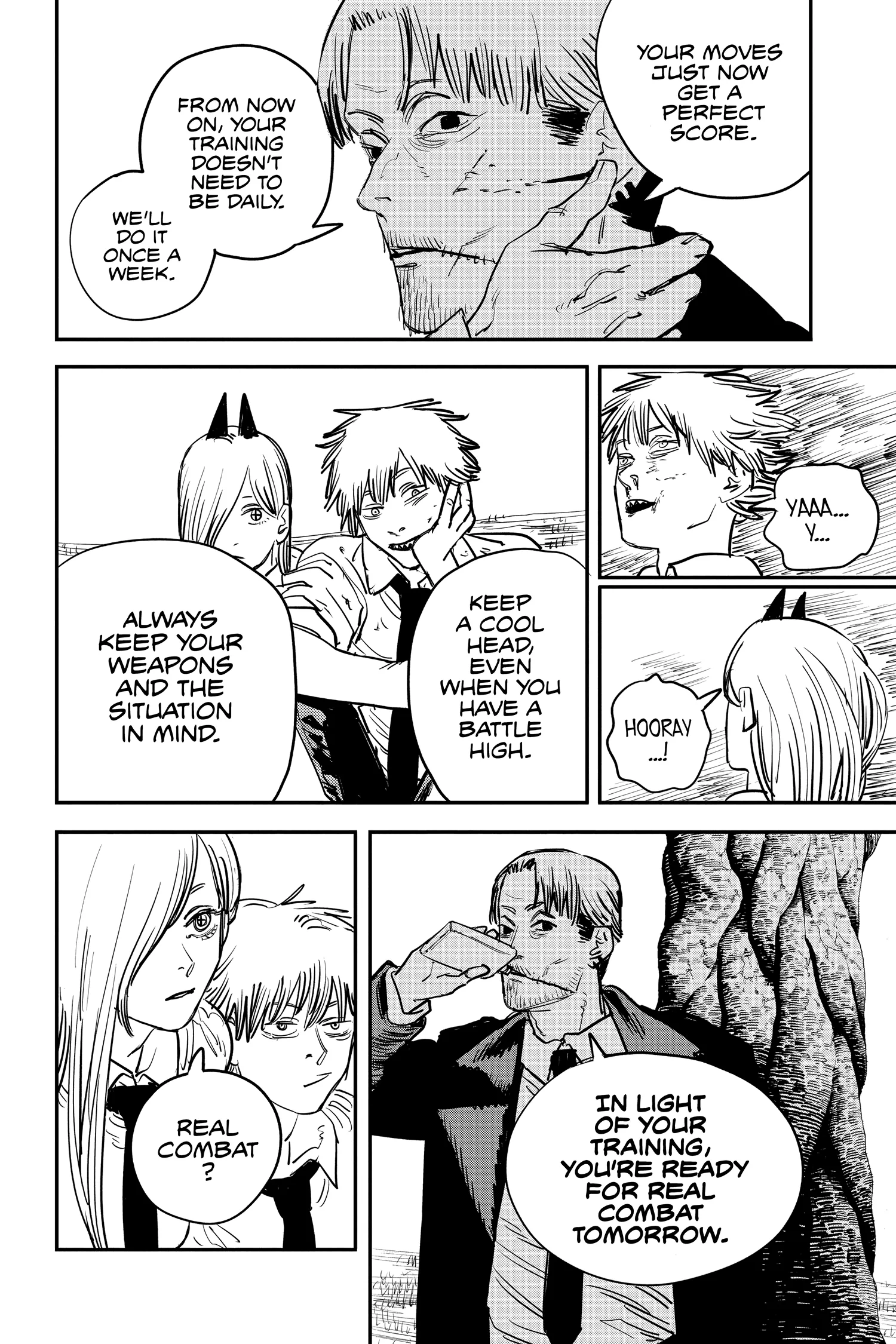 Chainsaw Man Manga, chapter Vol 4, page 136