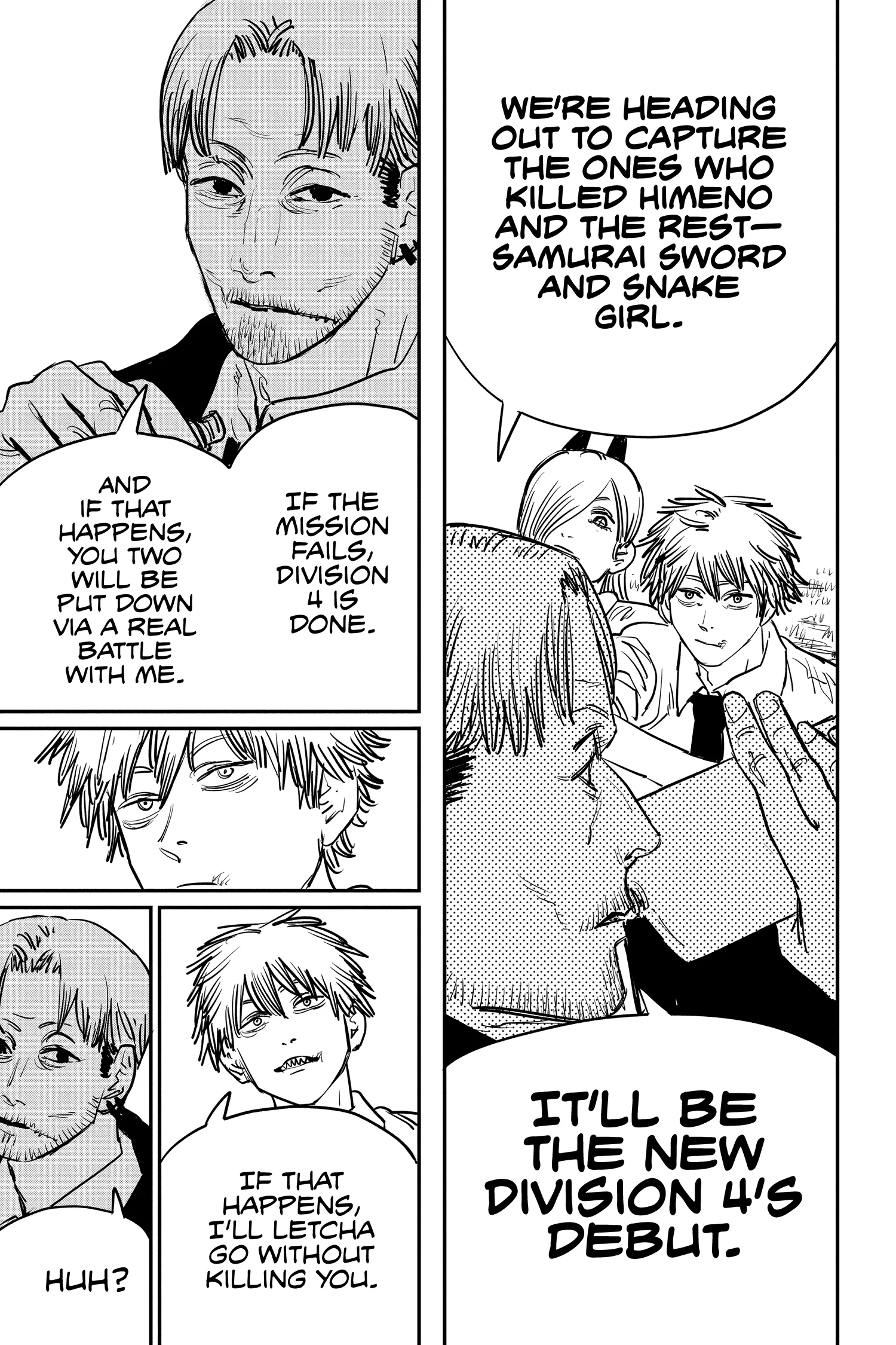Chainsaw Man Manga, chapter Vol 4, page 137