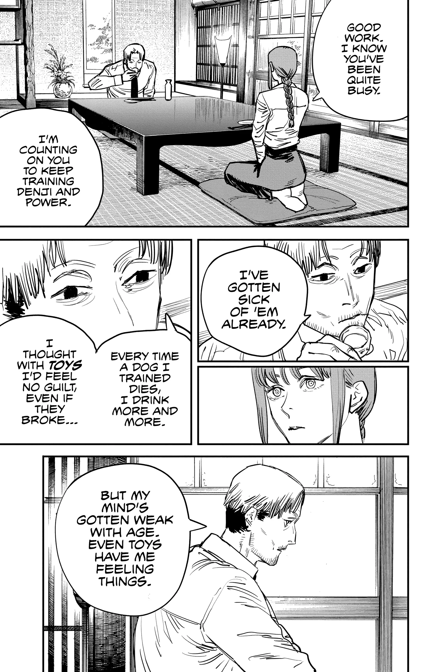 Chainsaw Man Manga, chapter Vol 4, page 139