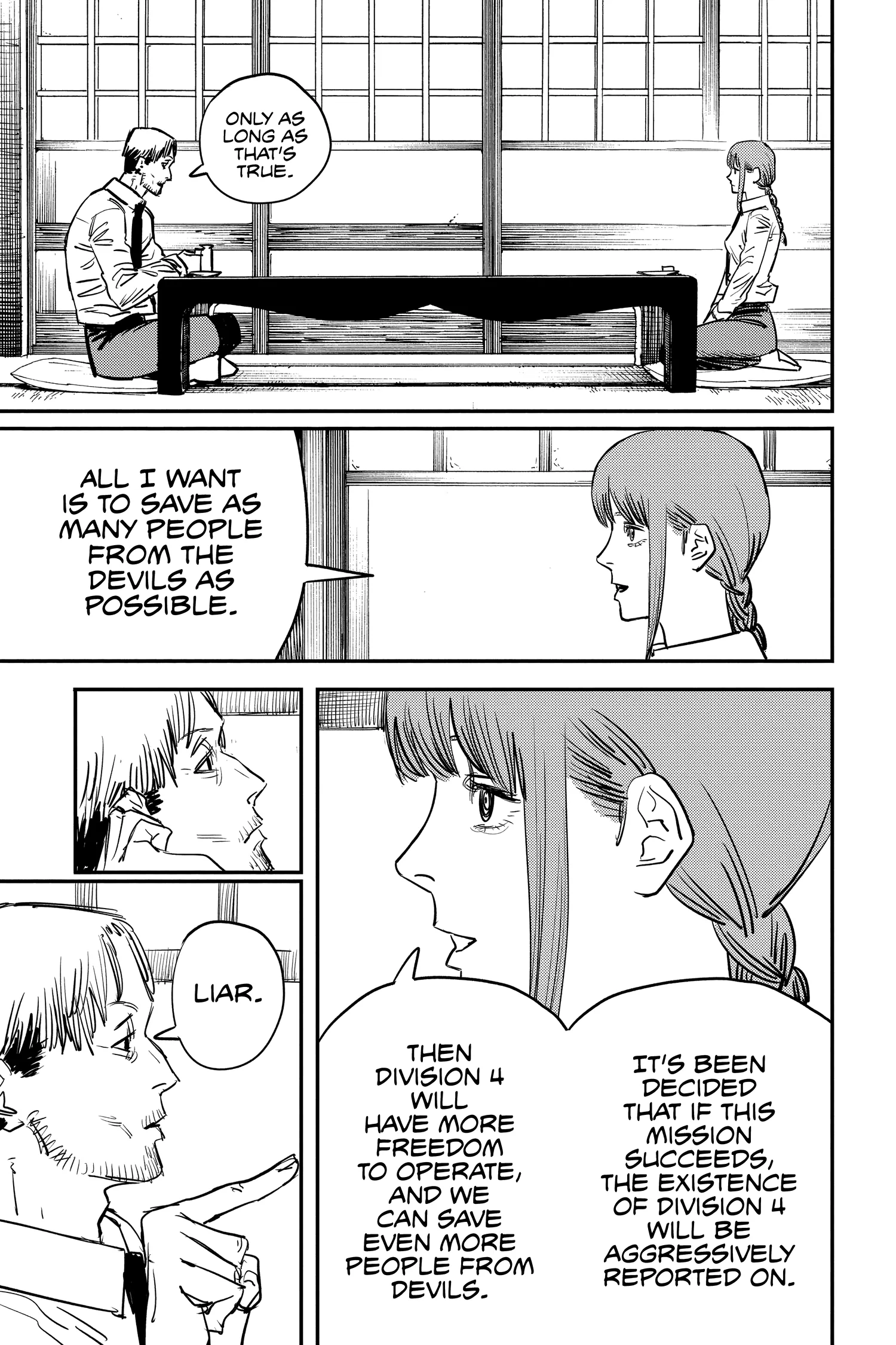 Chainsaw Man Manga, chapter Vol 4, page 141