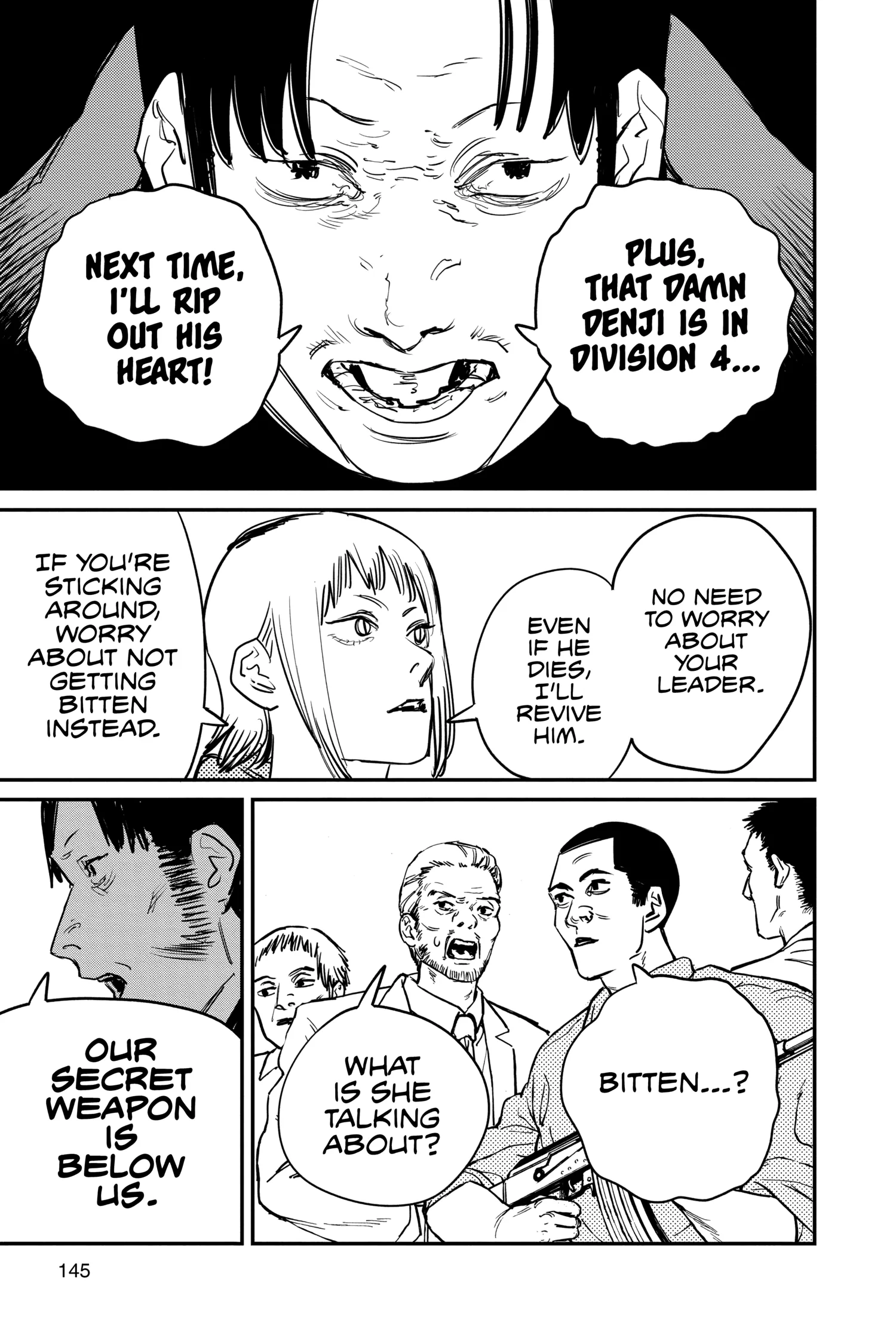 Chainsaw Man Manga, chapter Vol 4, page 145
