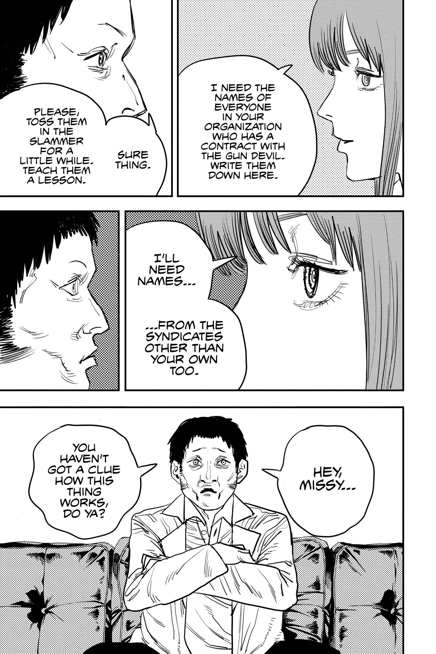 Chainsaw Man Manga, chapter Vol 4, page 158