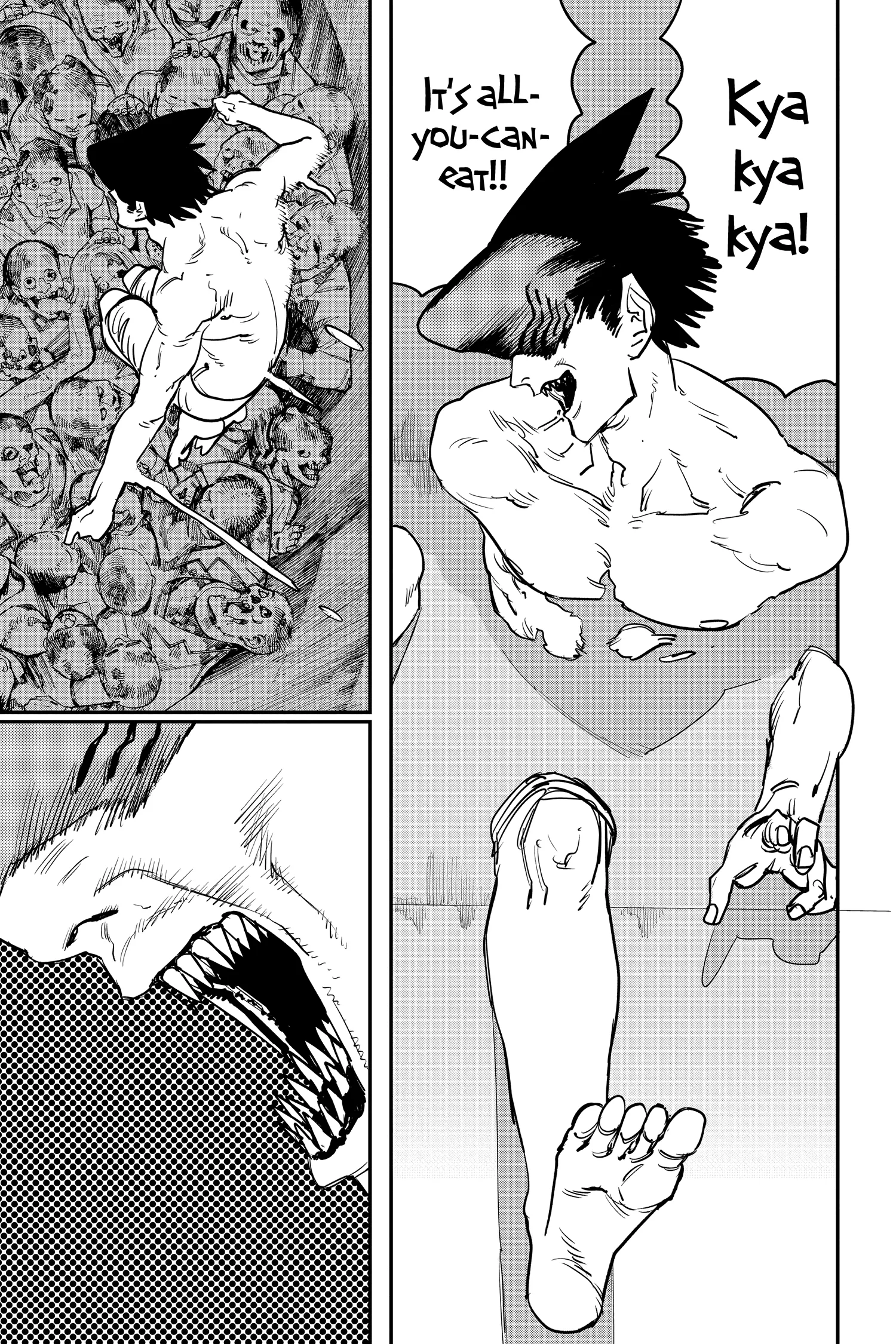 Chainsaw Man Manga, chapter Vol 4, page 172