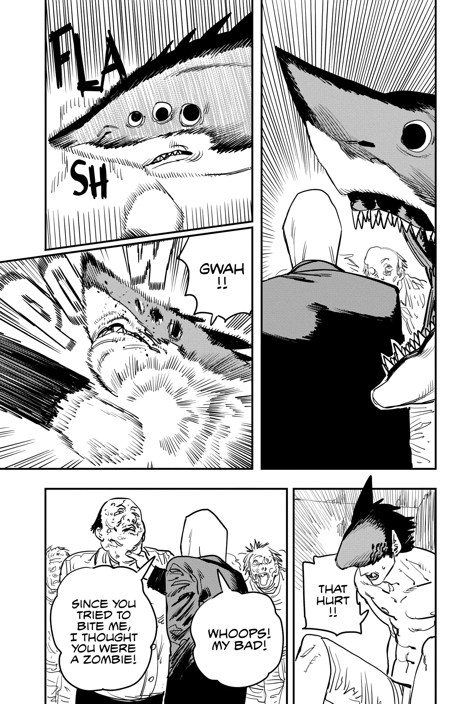 Chainsaw Man Manga, chapter Vol 4, page 174