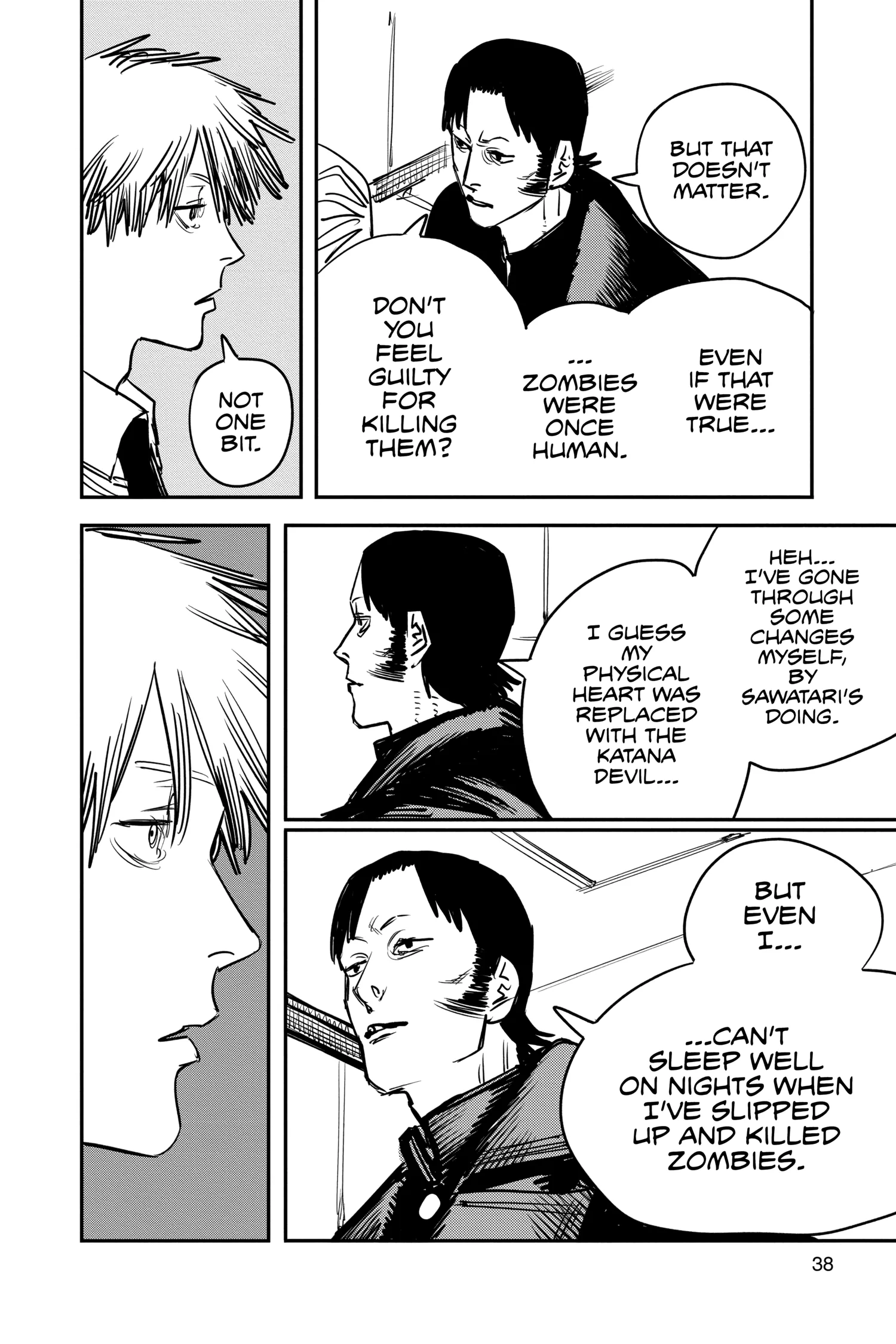 Chainsaw Man Manga, chapter Vol 5, page 39