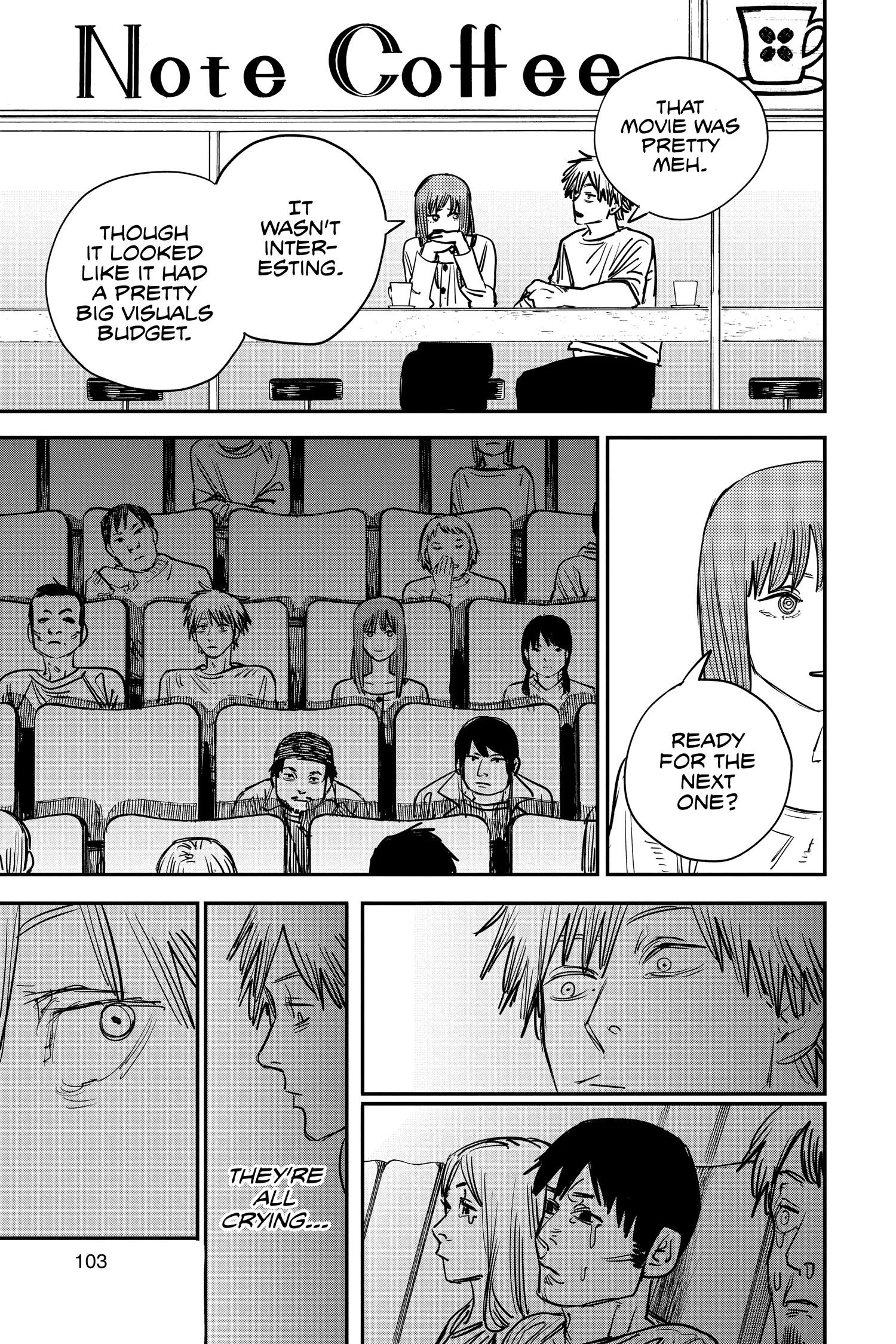 Chainsaw Man Manga, chapter Vol 5, page 100
