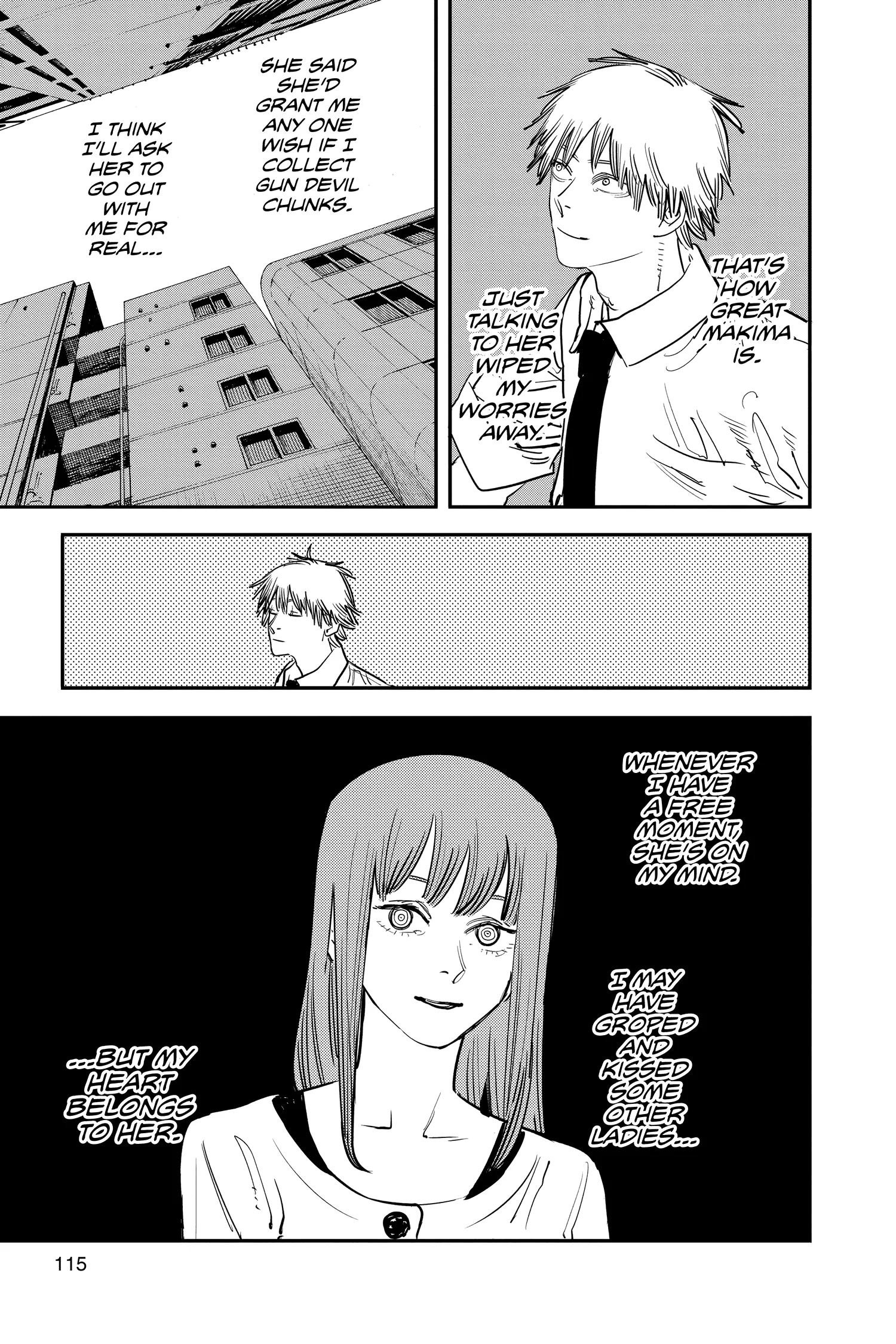 Chainsaw Man Manga, chapter Vol 5, page 112