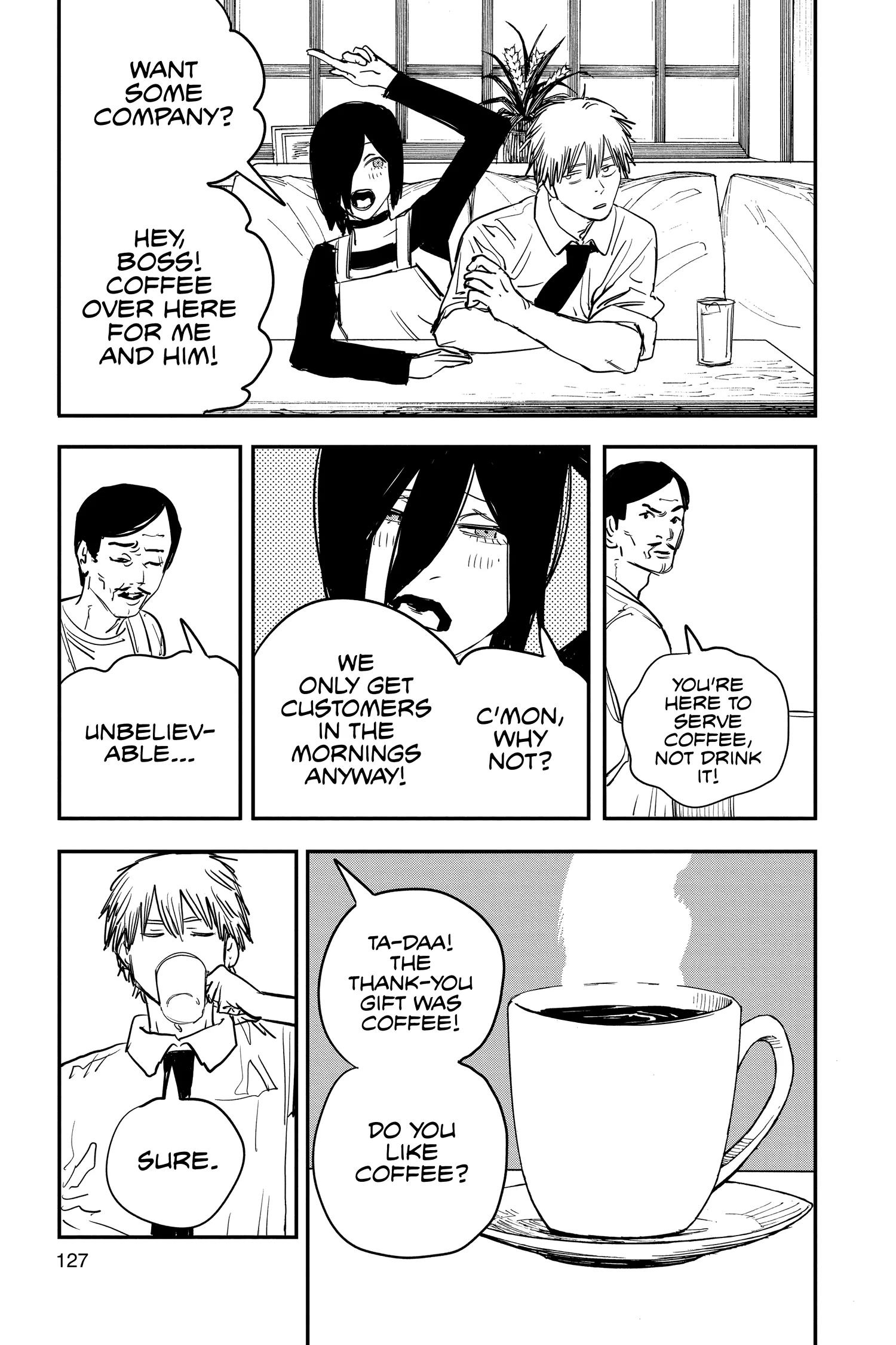 Chainsaw Man Manga, chapter Vol 5, page 124