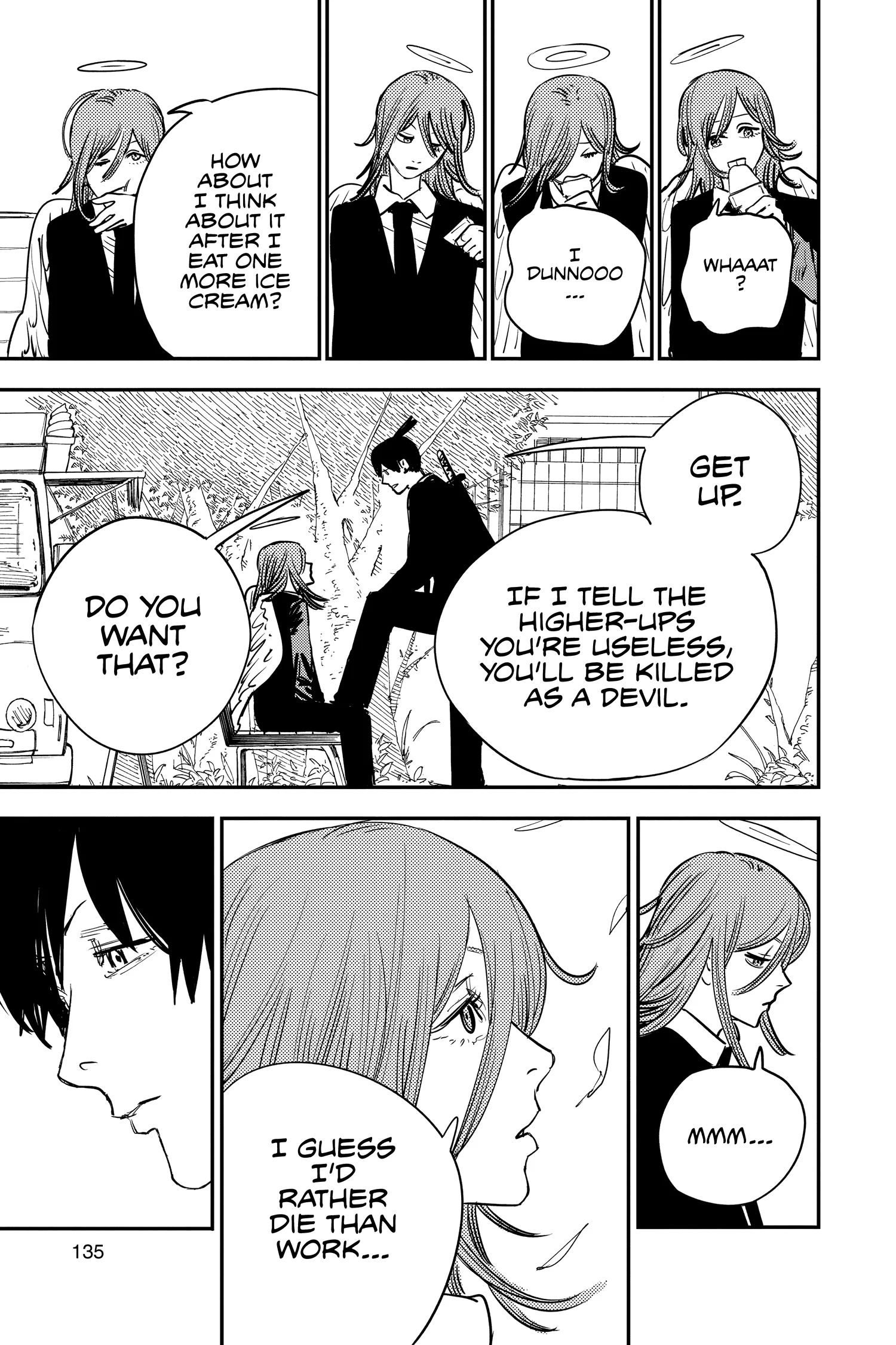 Chainsaw Man Manga, chapter Vol 5, page 132