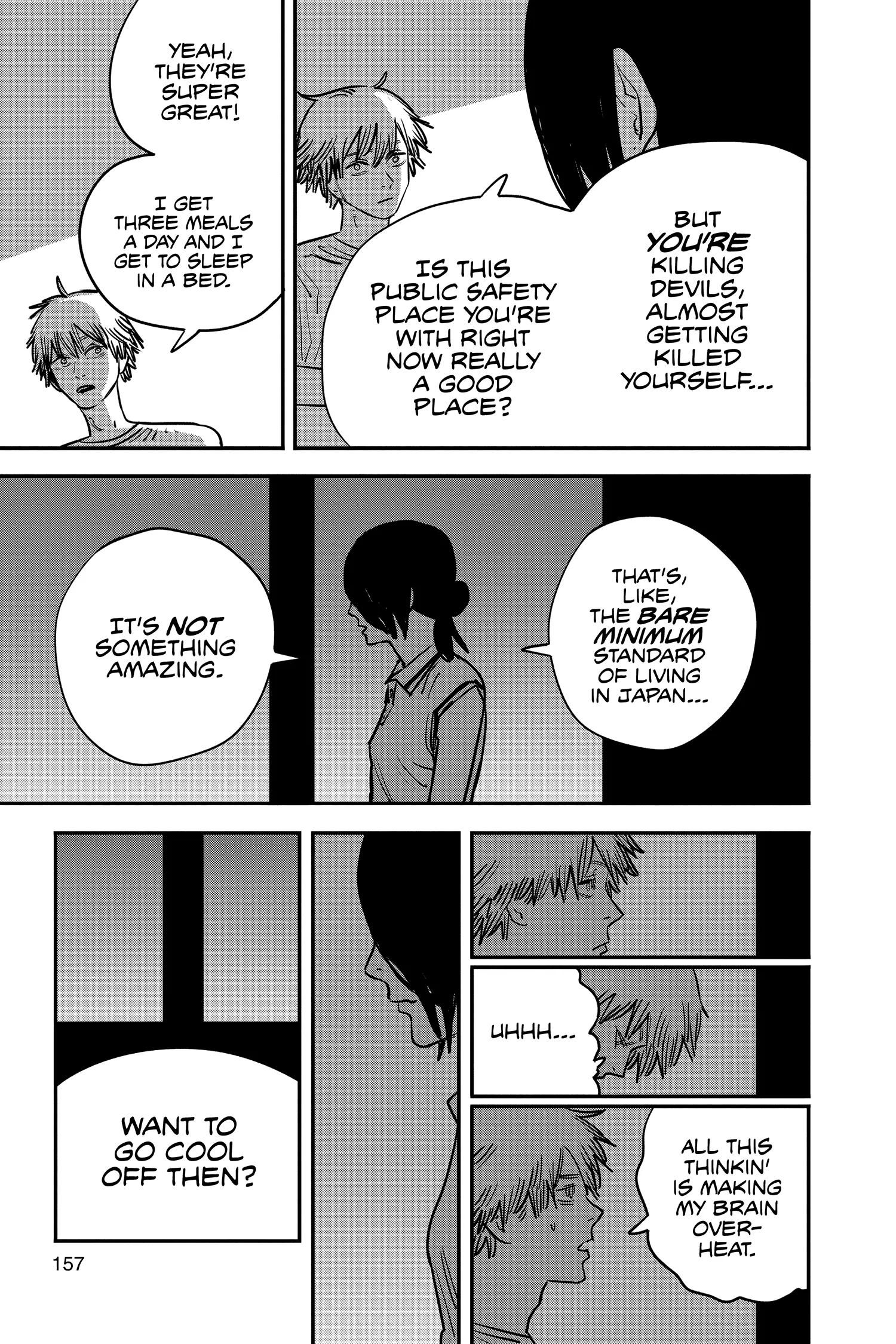 Chainsaw Man Manga, chapter Vol 5, page 154