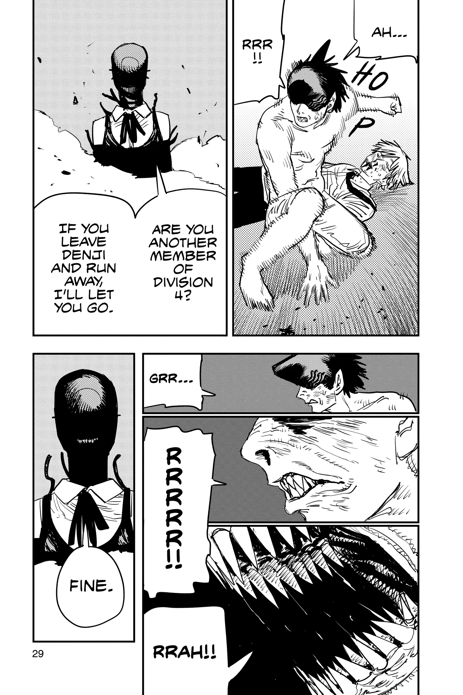 Chainsaw Man Manga, chapter Vol 6, page 28