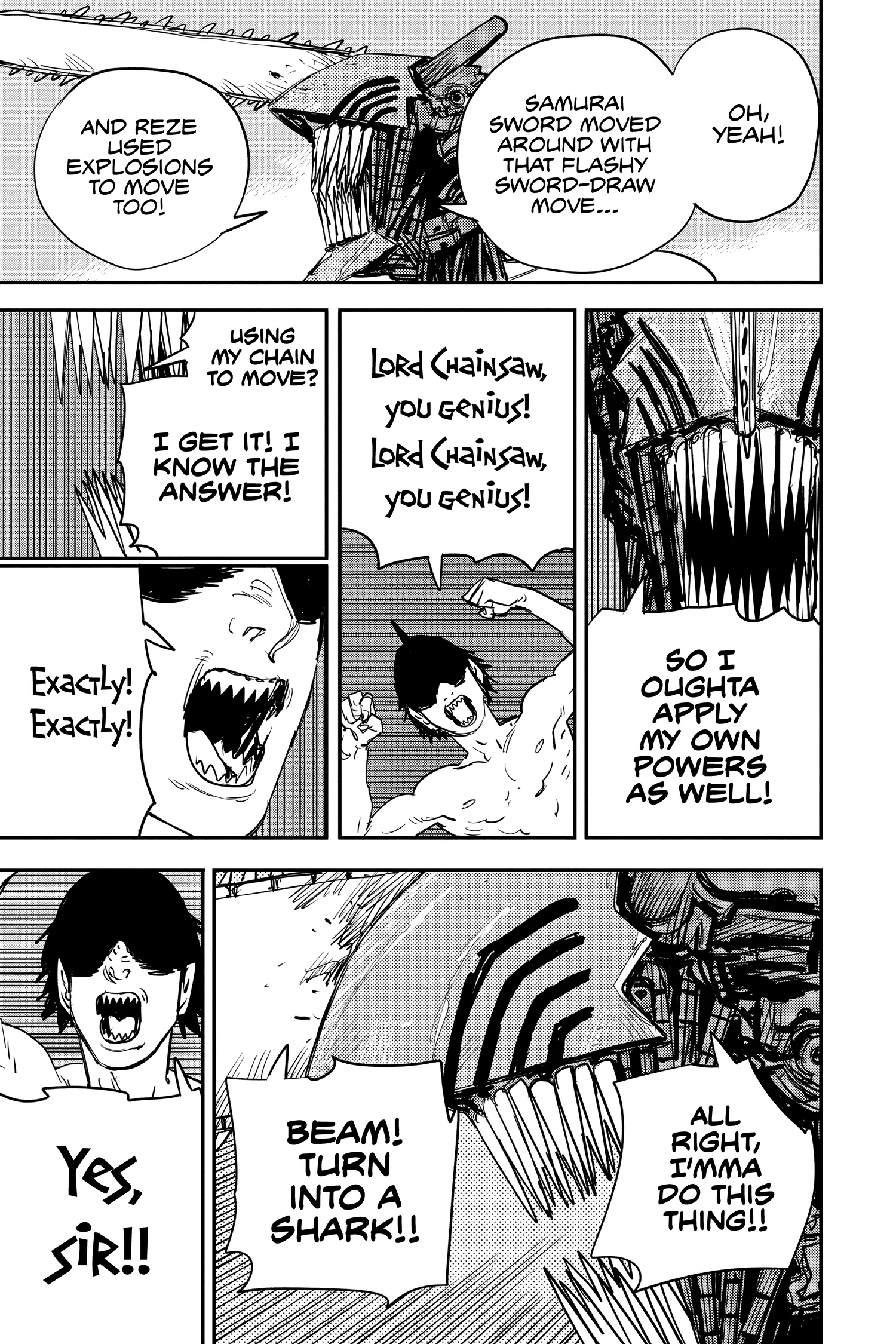 Chainsaw Man Manga, chapter Vol 6, page 122