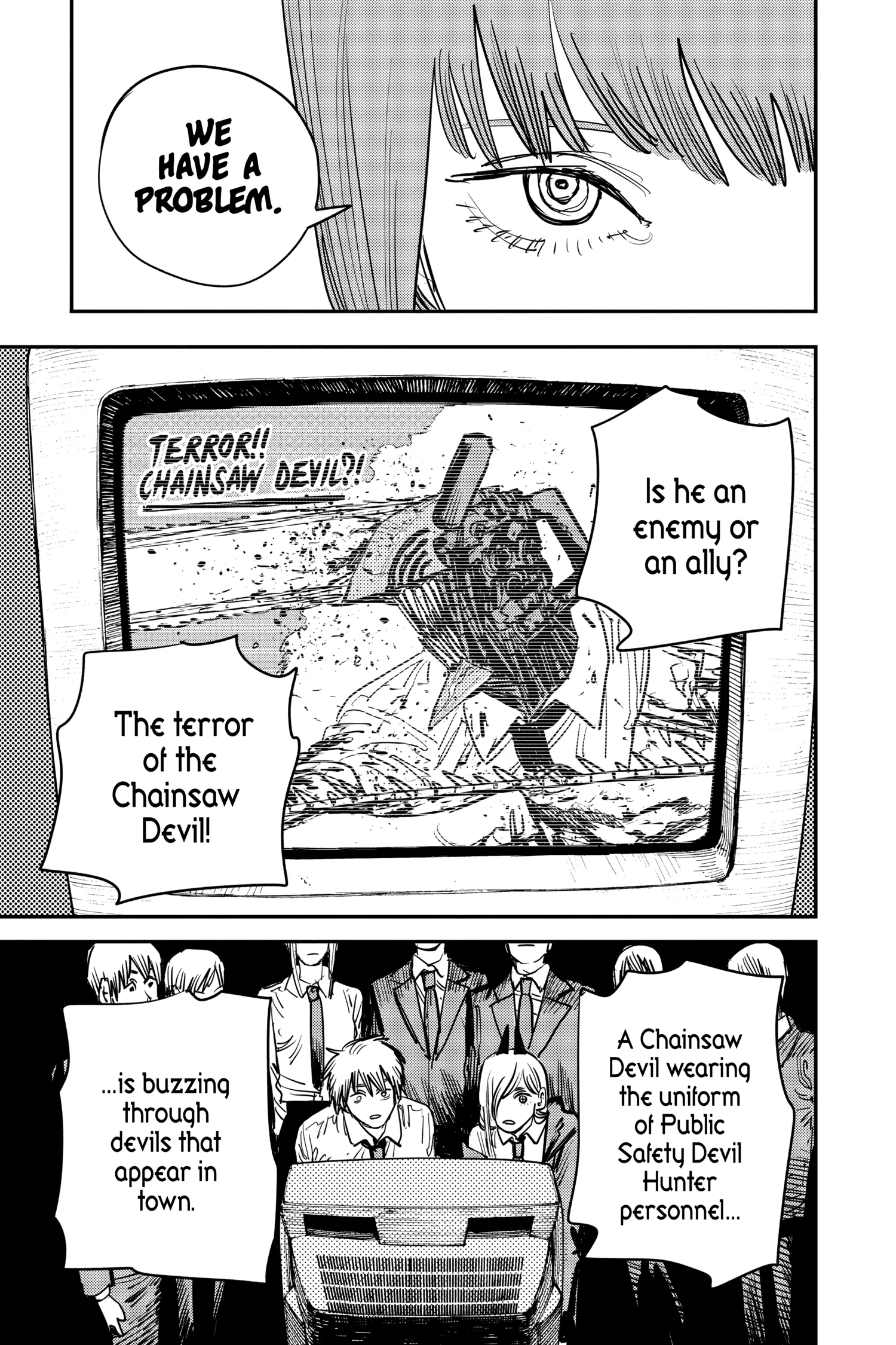 Chainsaw Man Manga, chapter Vol 7, page 14