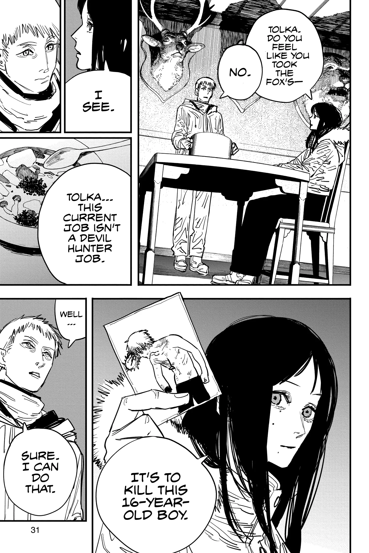 Chainsaw Man Manga, chapter Vol 7, page 32
