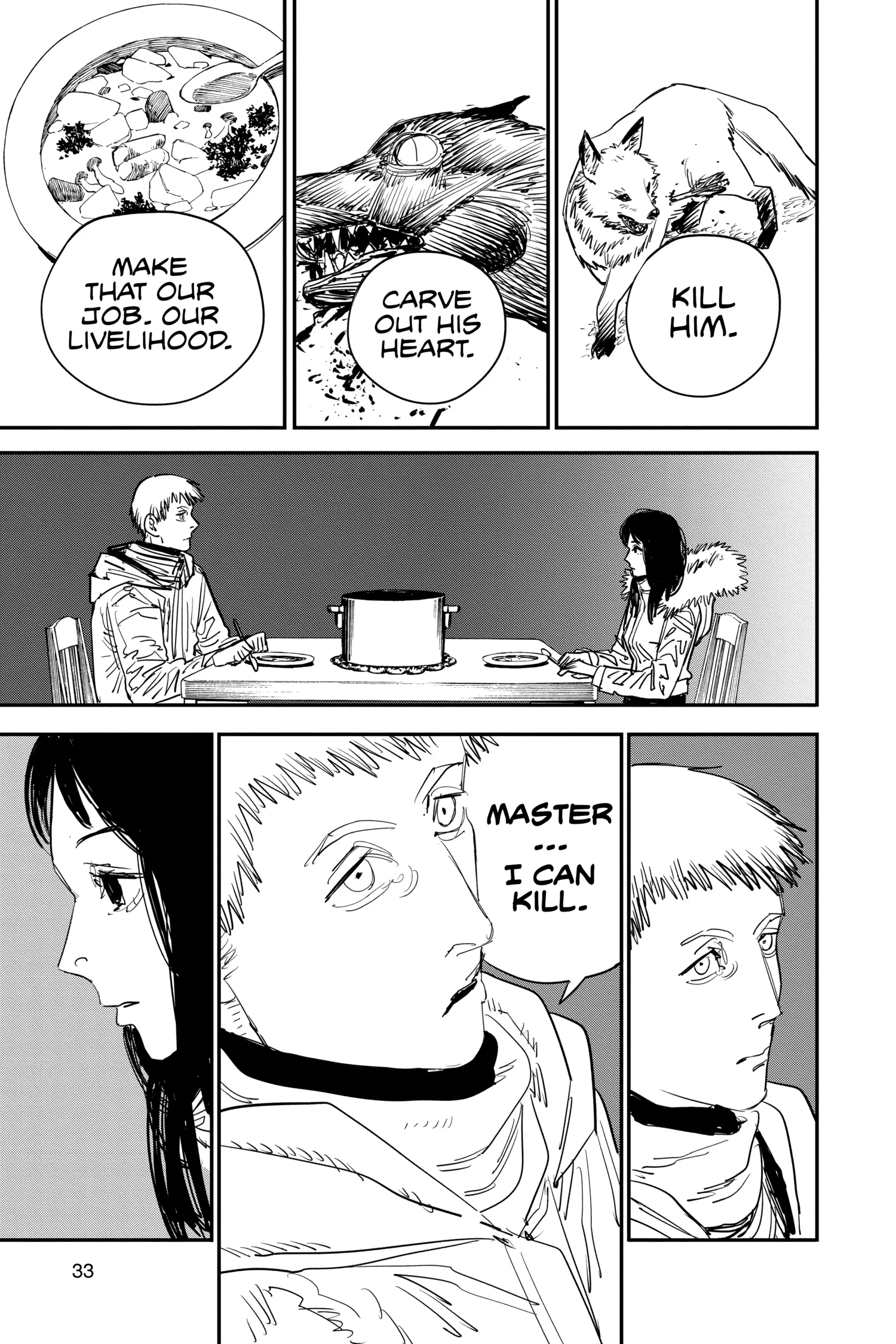 Chainsaw Man Manga, chapter Vol 7, page 34