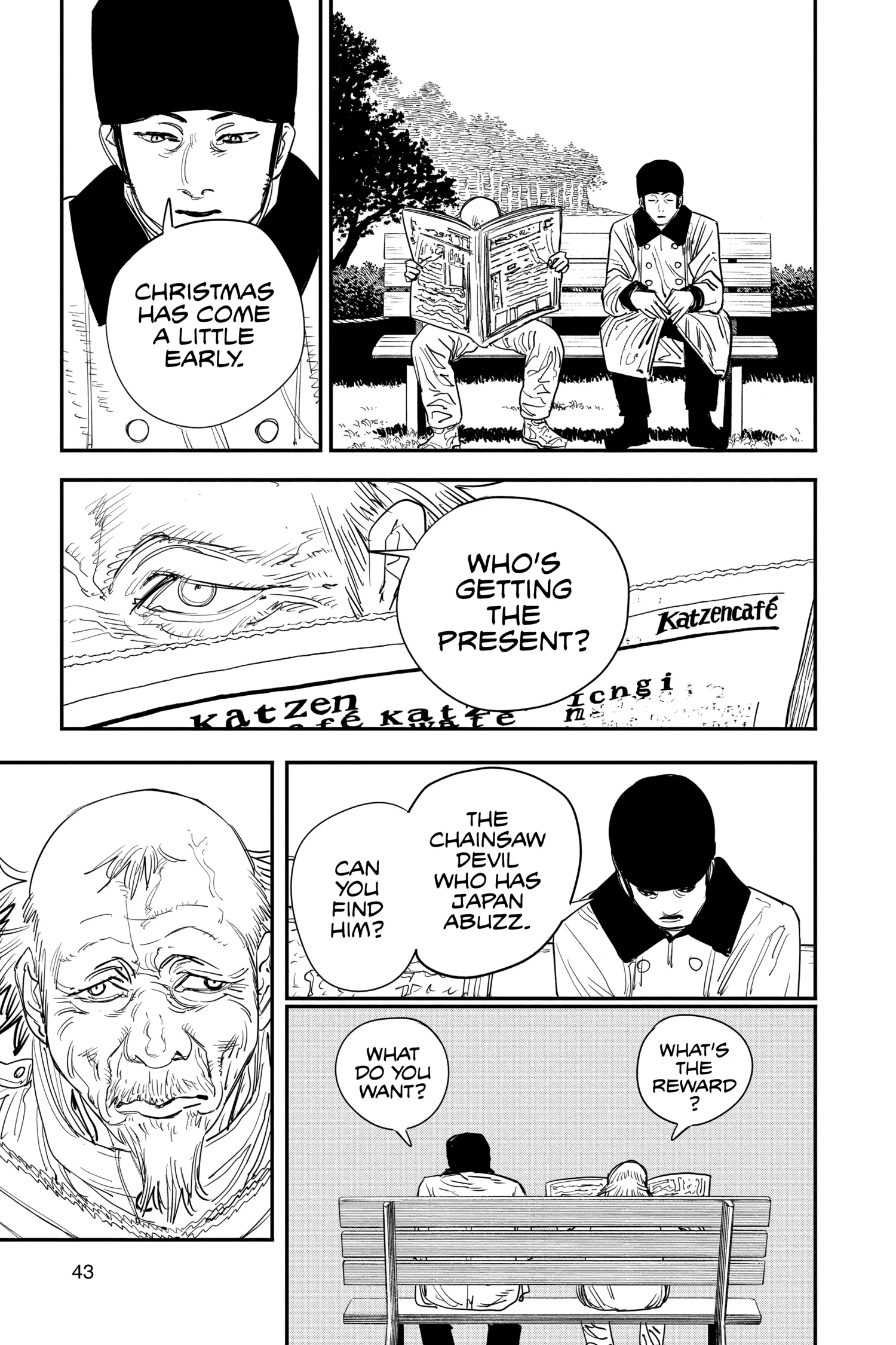 Chainsaw Man Manga, chapter Vol 7, page 44