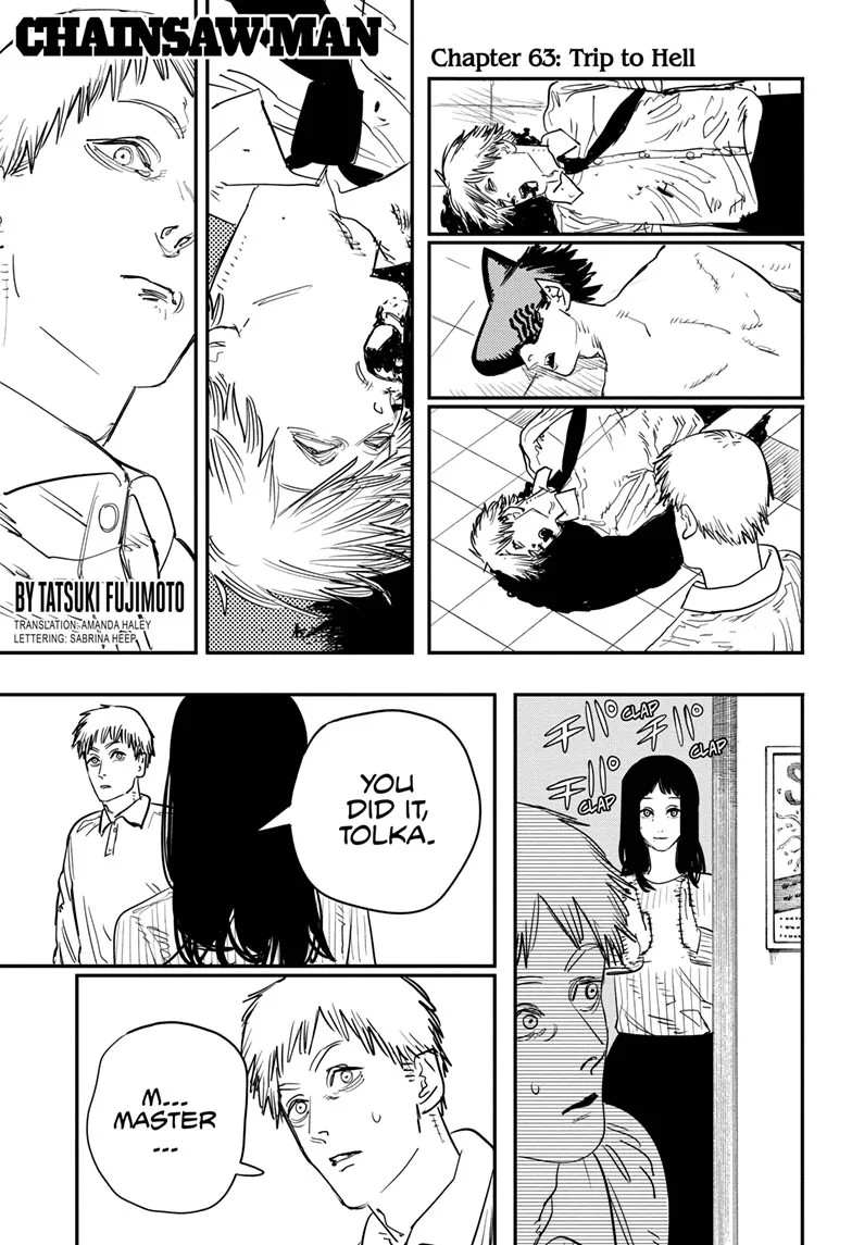 Chainsaw Man Manga, chapter 63, page 1