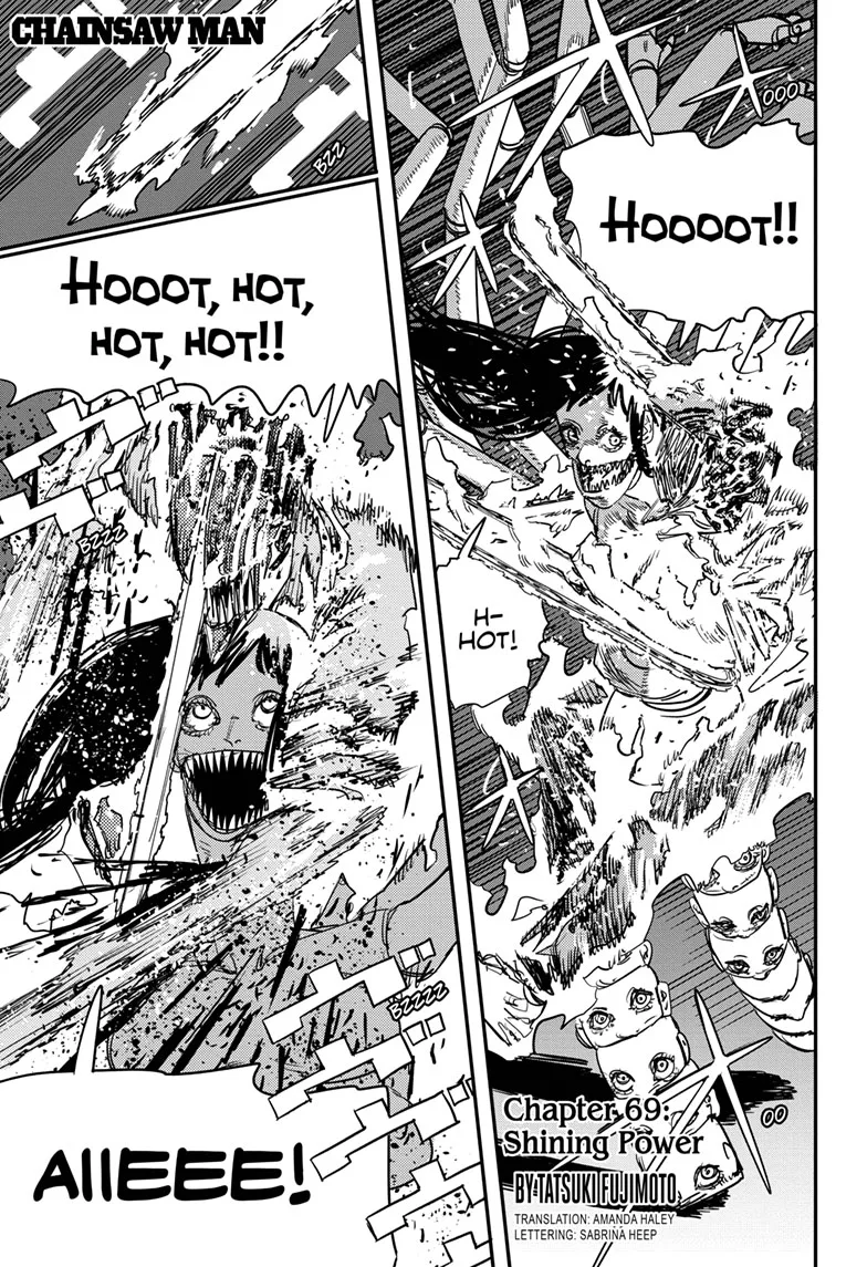 Chainsaw Man Manga, chapter 69, page 1
