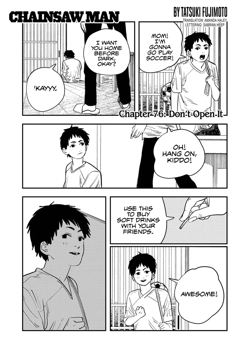 Chainsaw Man Manga, chapter 76, page 1