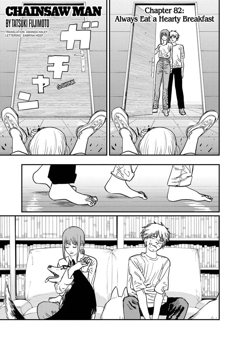 Chainsaw Man Manga, chapter 82, page 1