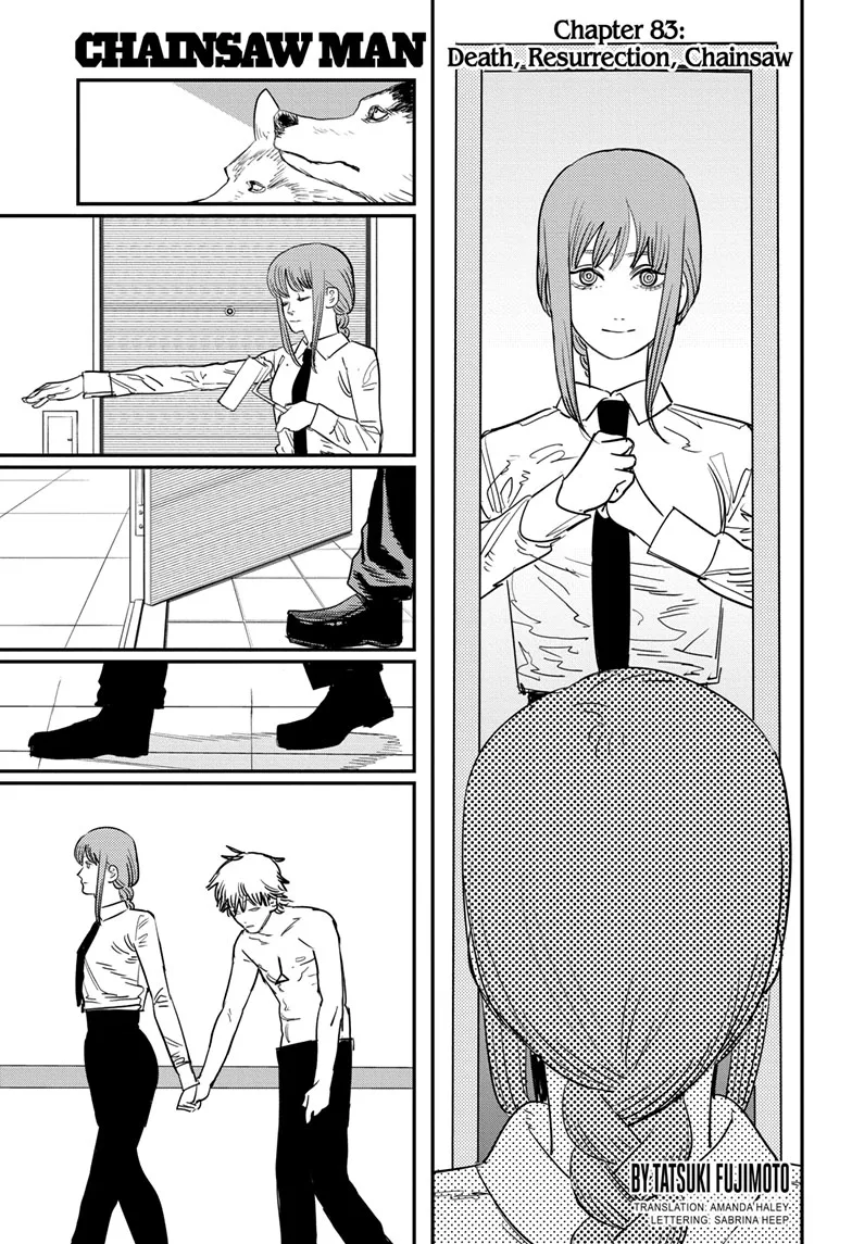 Chainsaw Man Manga, chapter 83, page 1