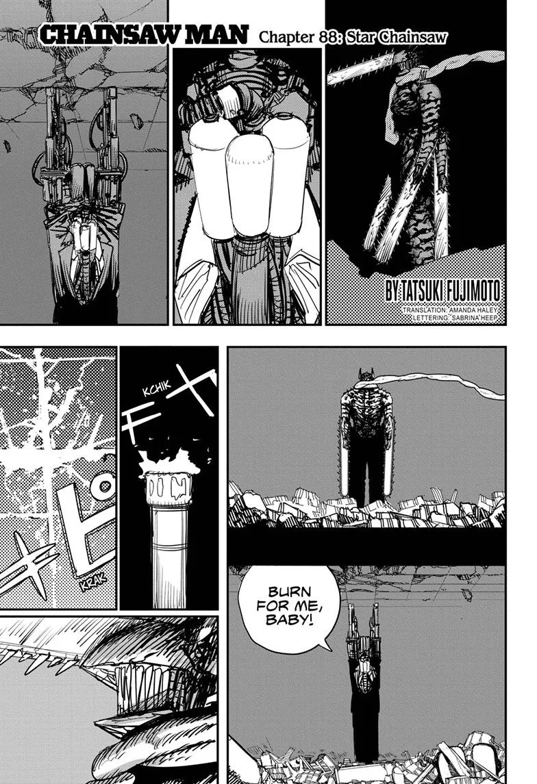Chainsaw Man Manga, chapter 88, page 1
