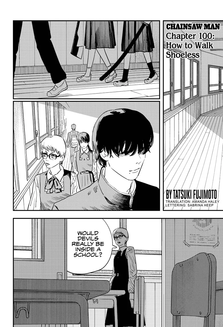 Chainsaw Man Manga, chapter 100, page 1