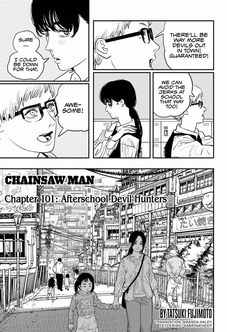 Chainsaw Man Manga, chapter 101, page 2