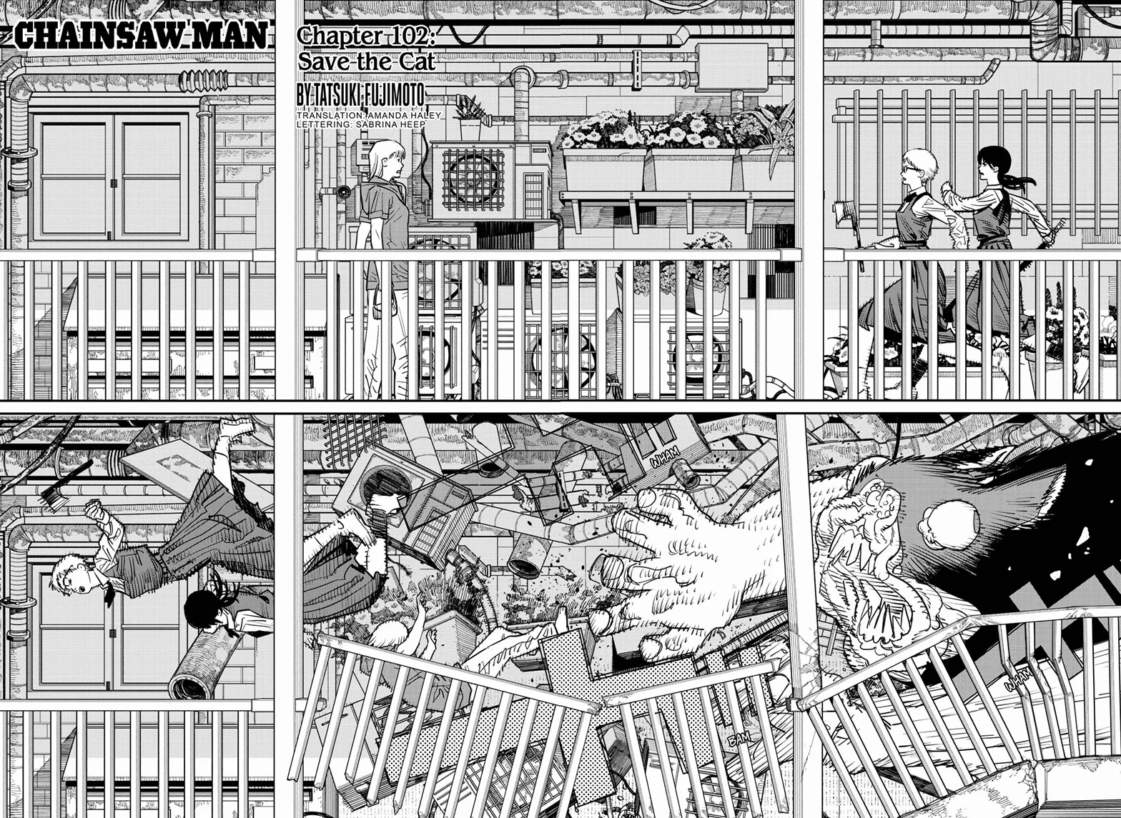 Chainsaw Man Manga, chapter 102, page 1