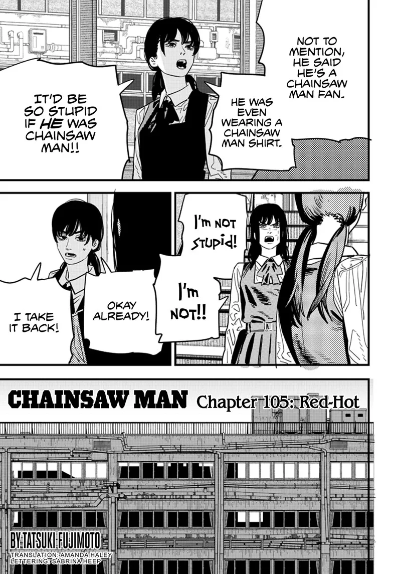 Chainsaw Man Manga, chapter 105, page 2