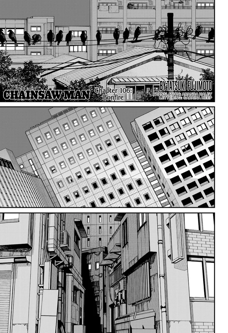 Chainsaw Man Manga, chapter 106, page 1