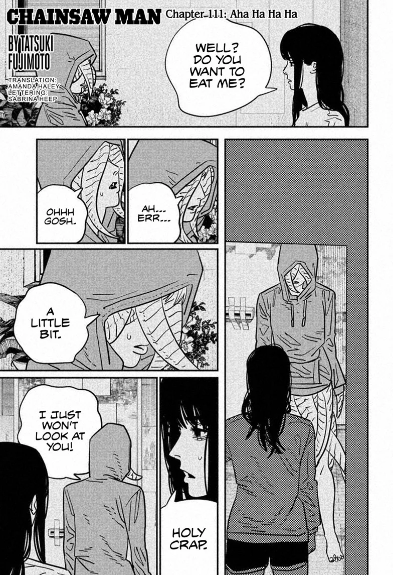 Chainsaw Man Manga, chapter 111, page 1