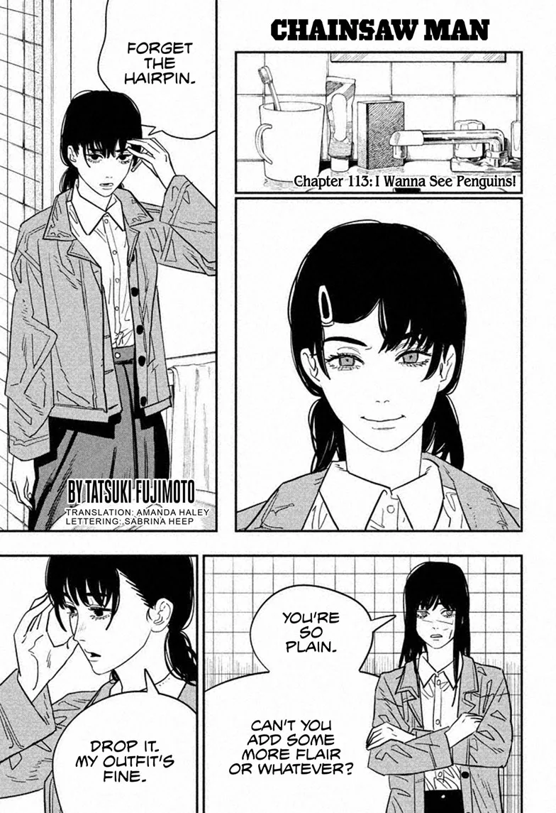 Chainsaw Man Manga, chapter 113, page 1
