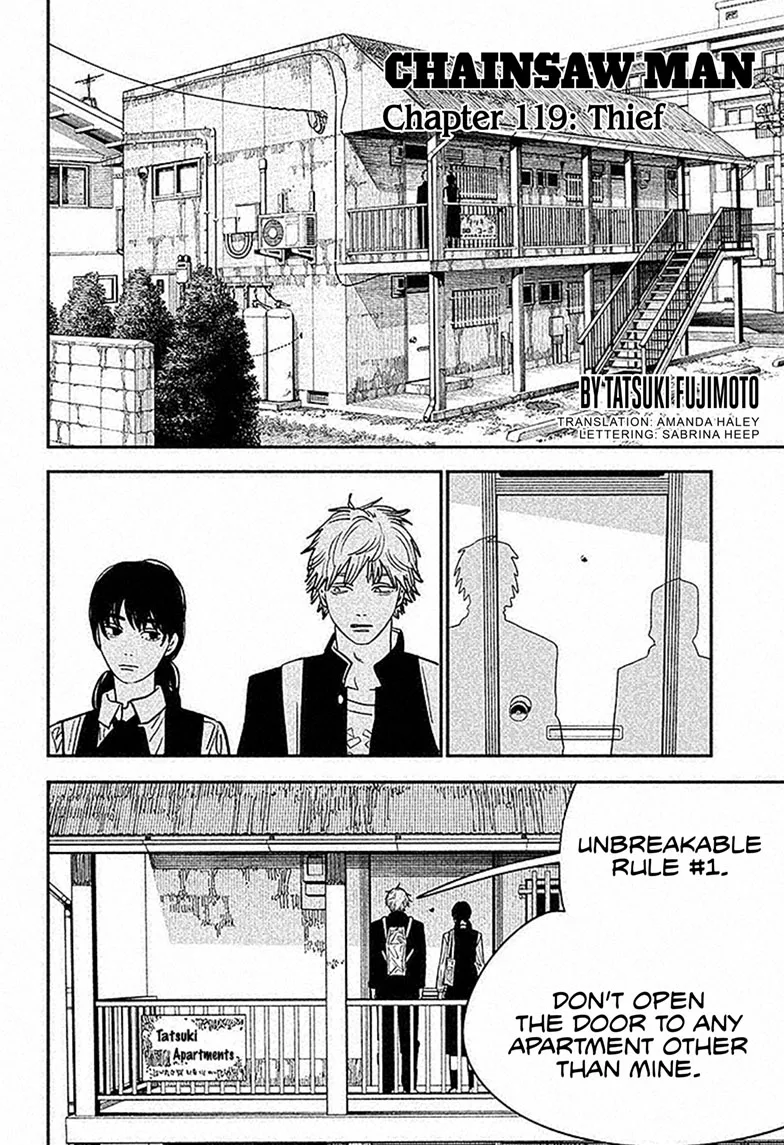 Chainsaw Man Manga, chapter 119, page 1