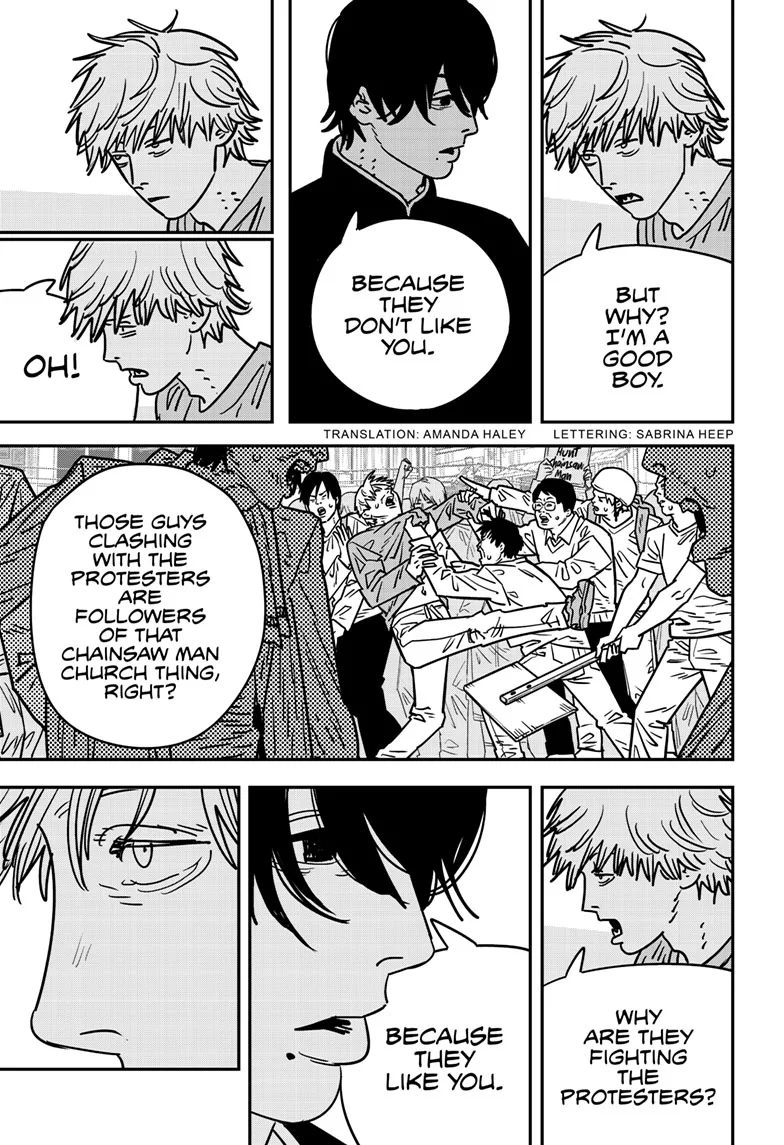 Chainsaw Man Manga, chapter 133, page 2