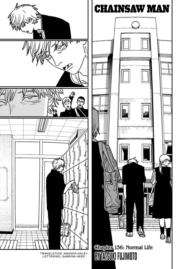 Chainsaw Man Manga, chapter 136, page 1