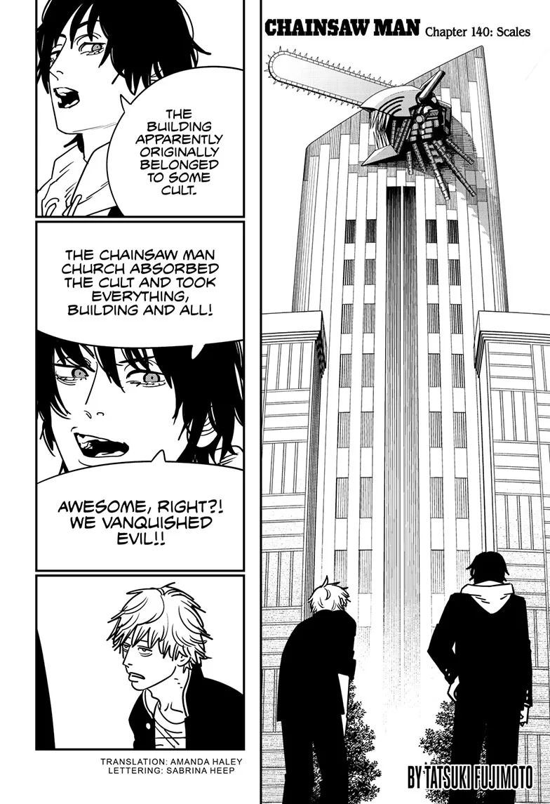 Chainsaw Man Manga, chapter 140, page 1