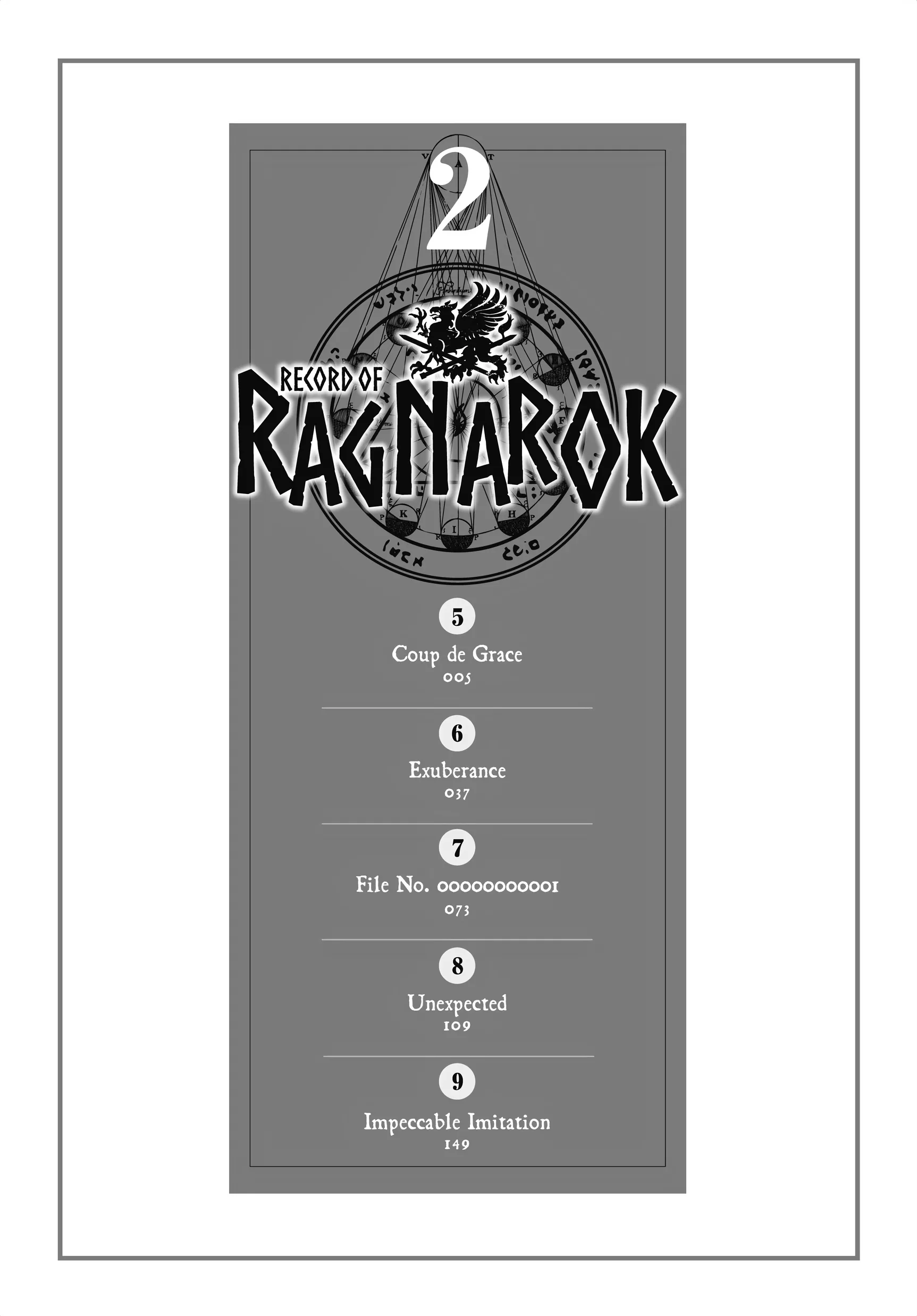 Record of Ragnarok, chapter Vol 2, page 3