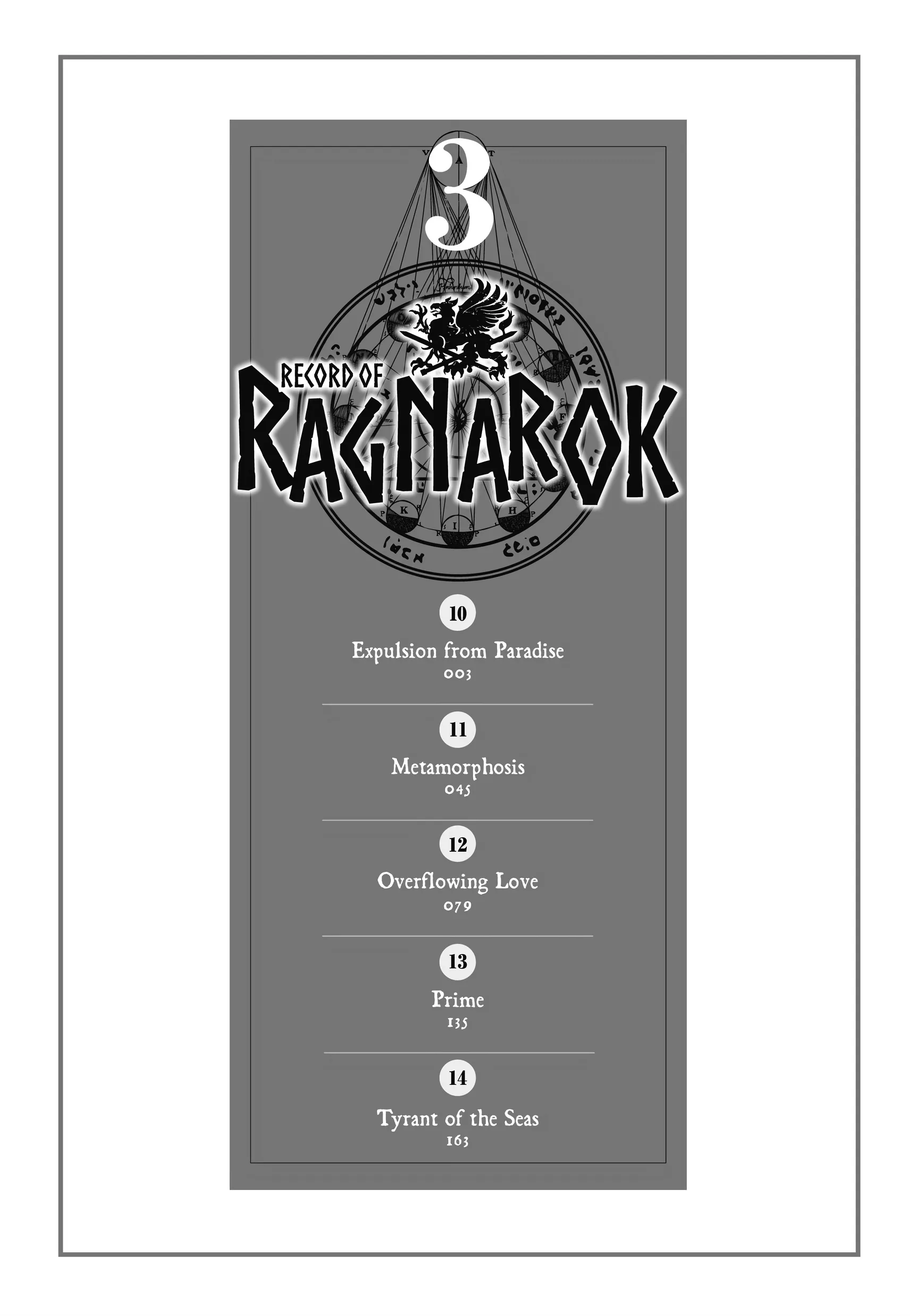 Record of Ragnarok, chapter Vol 3, page 3