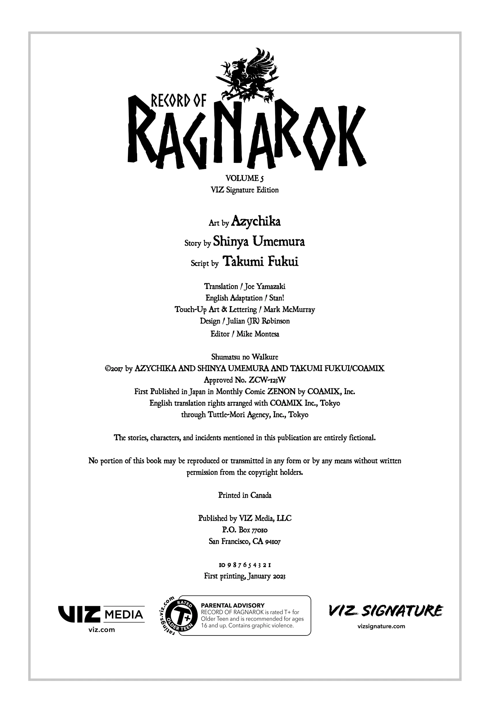 Record of Ragnarok, chapter Vol 5, page 176