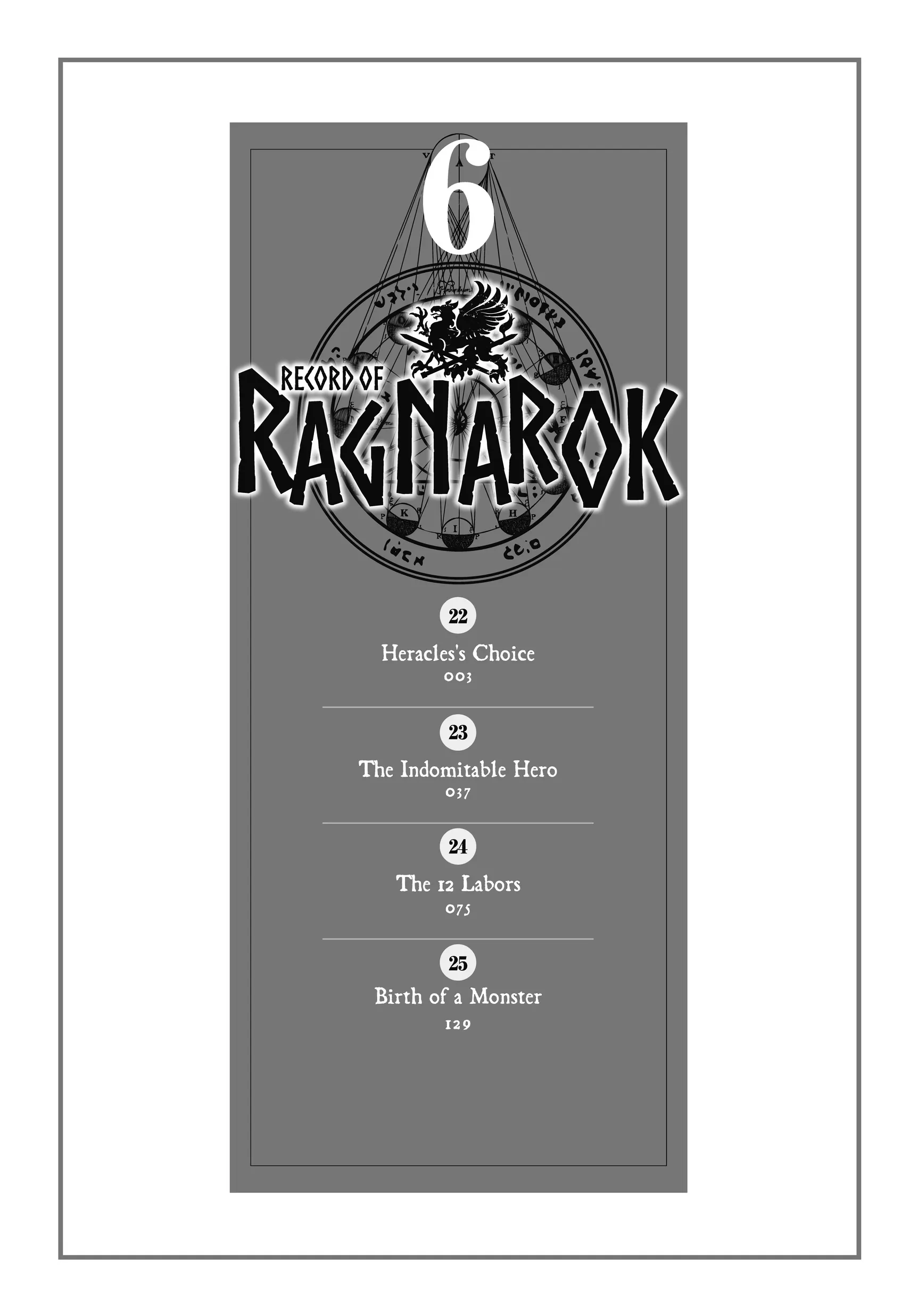 Record of Ragnarok, chapter Vol 6, page 3