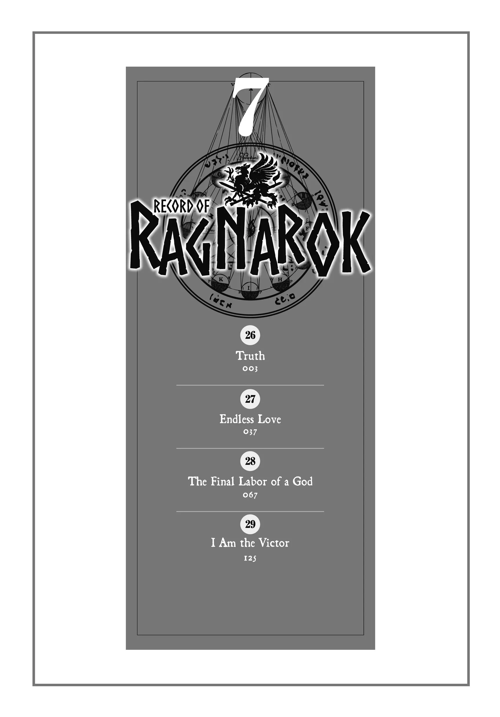 Record of Ragnarok, chapter Vol 7, page 3