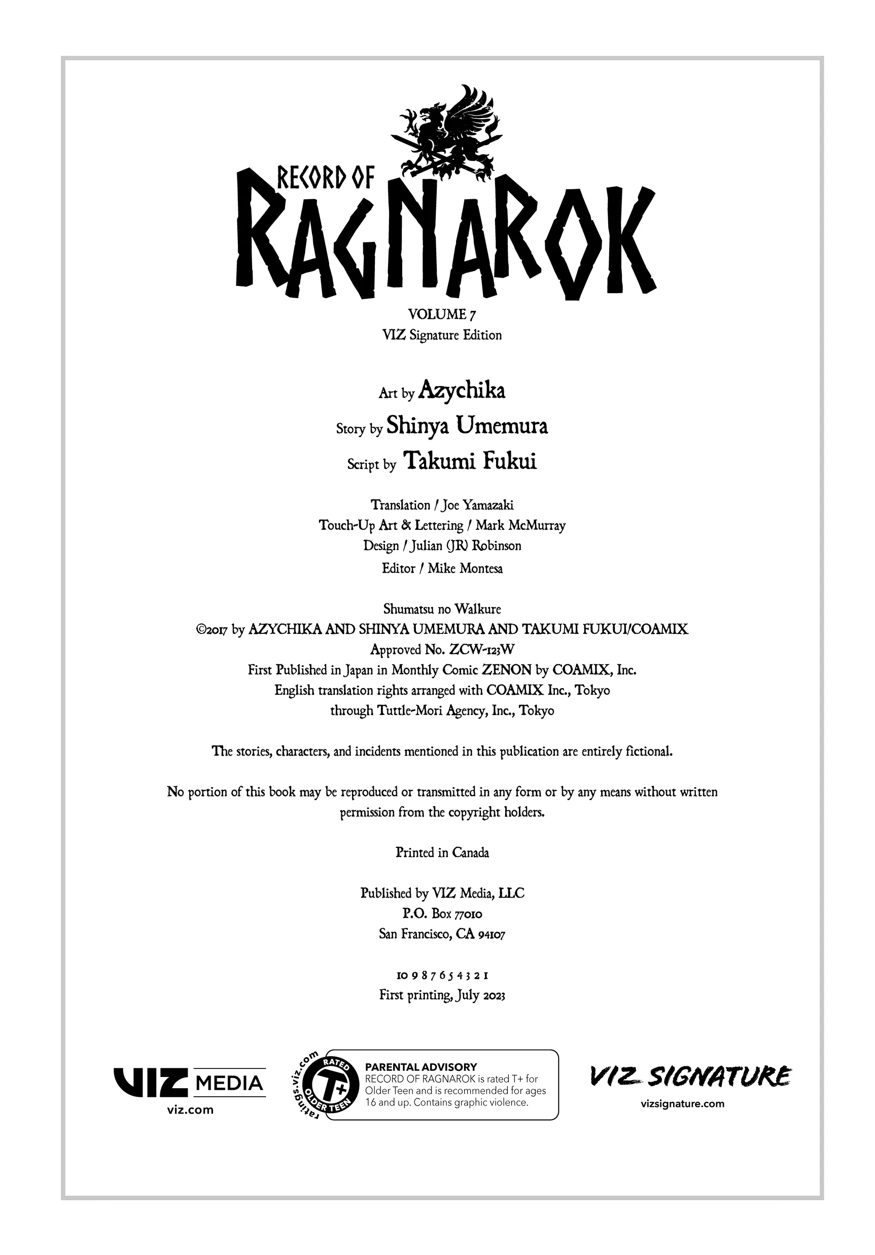 Record of Ragnarok, chapter Vol 7, page 175