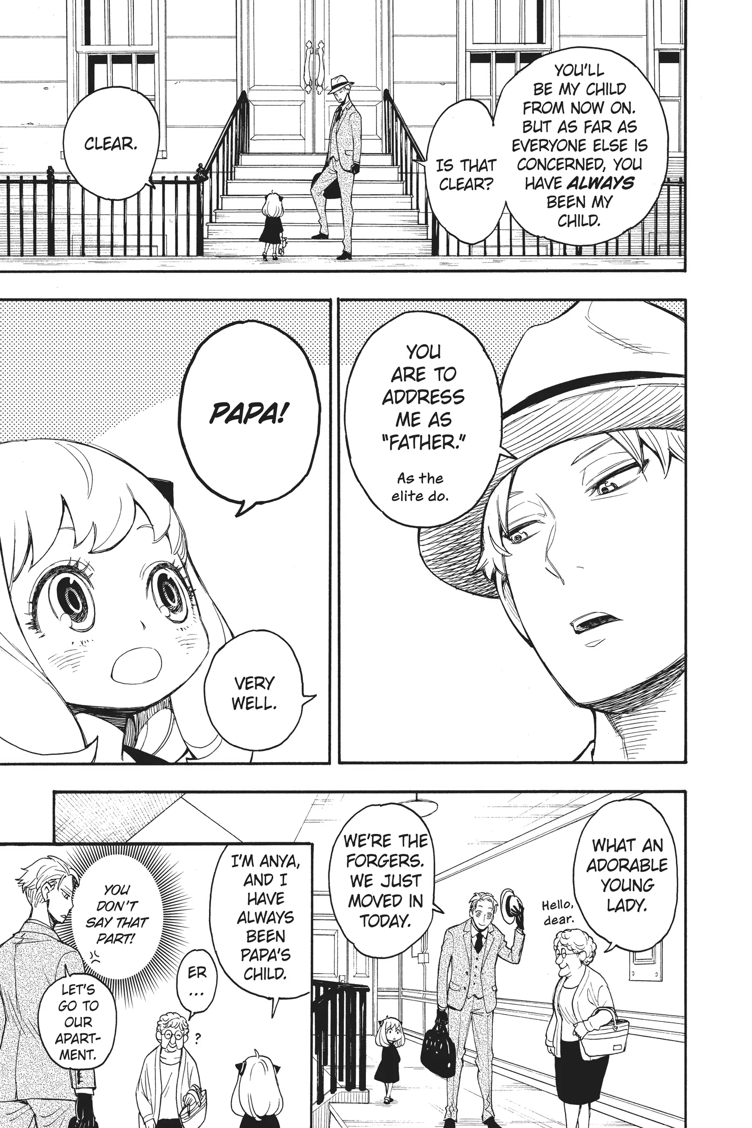 SPY x FAMILY Manga, chapter Vol 1, page 25